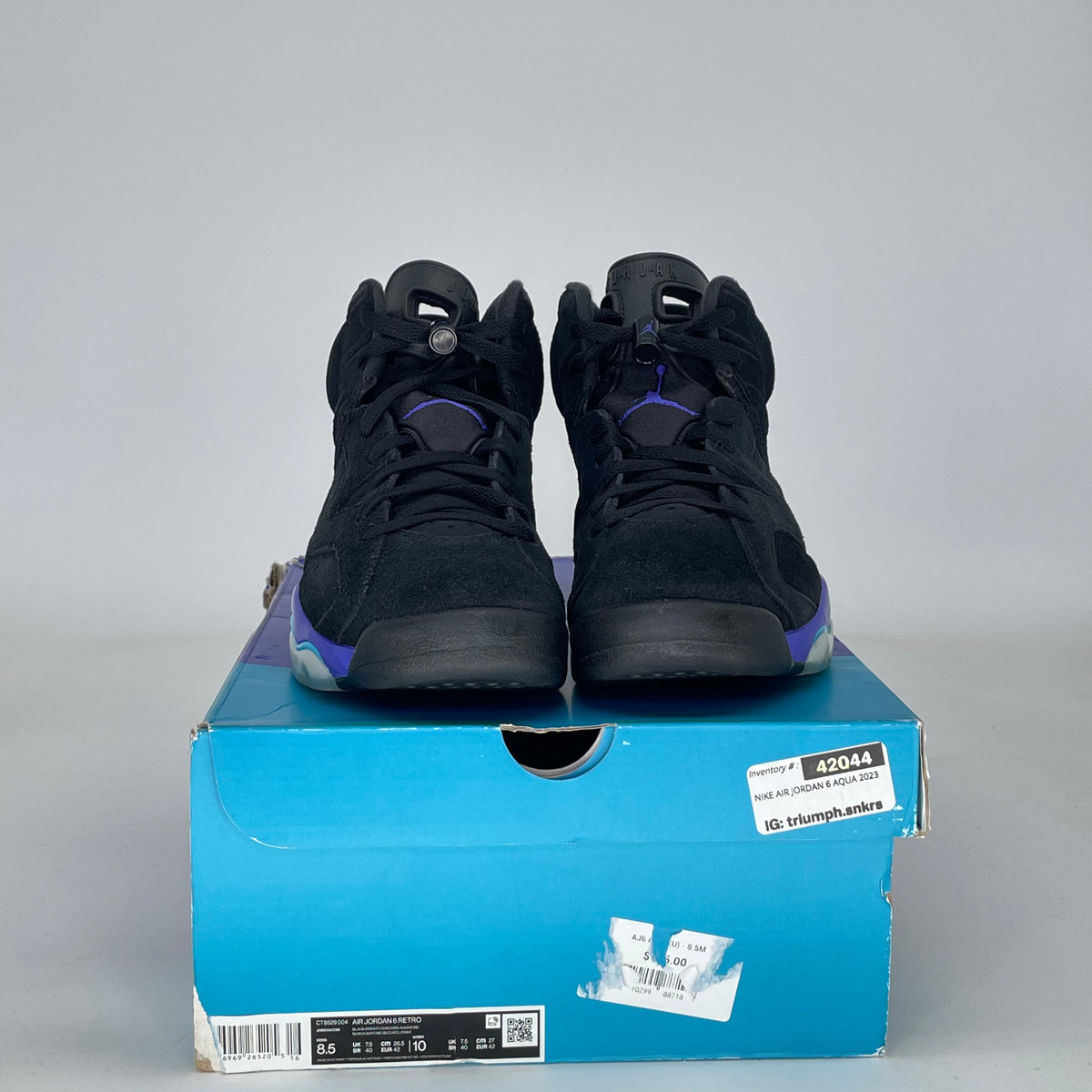 Jordan 6 Retro Aqua