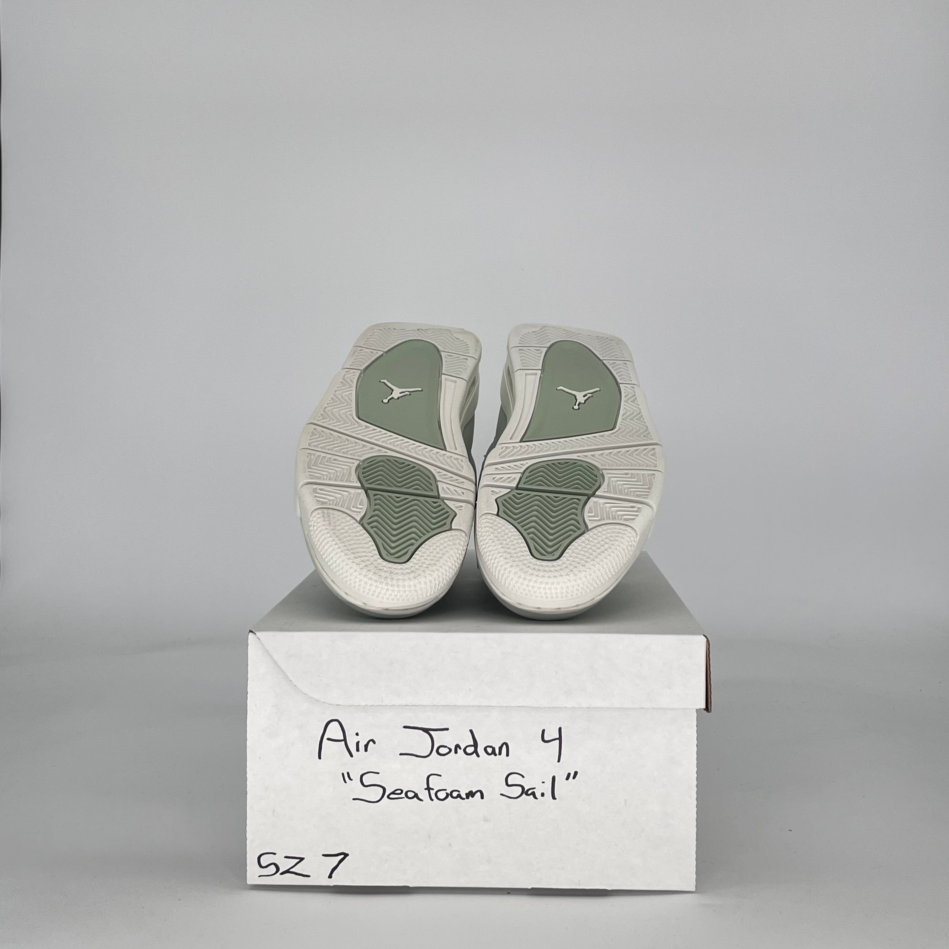 AIR JORDAN 4 SEAFOAM SAIL HV0823-003 SIZE 7/8.5W GS