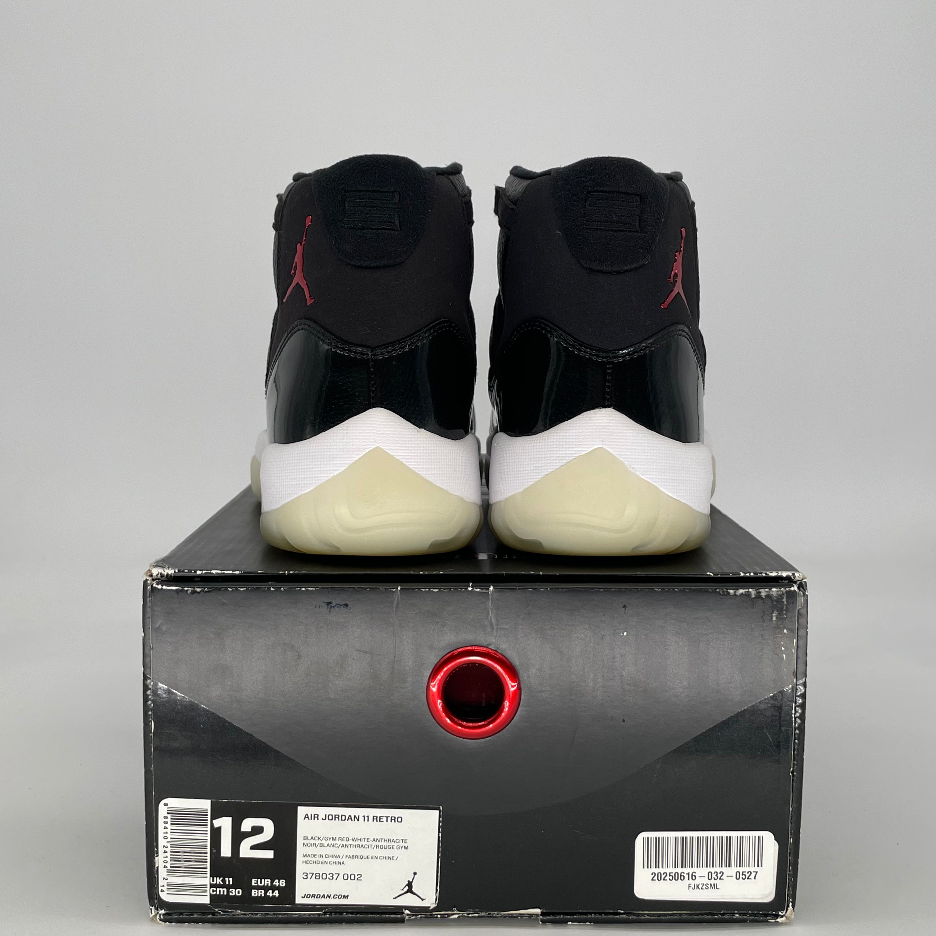 AIR JORDAN 11 72-10 378037-002 SIZE 12/13.5W