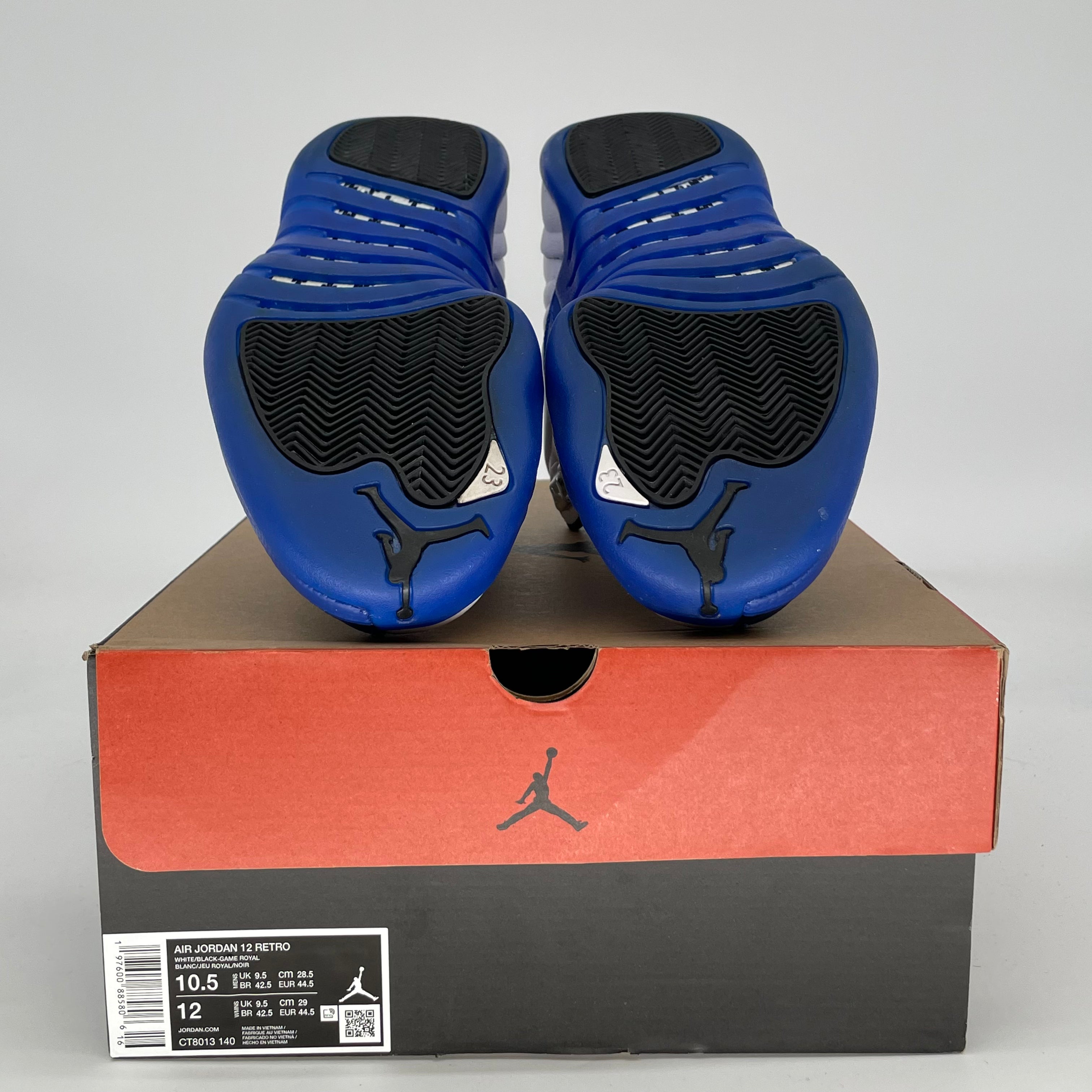 AIR JORDAN 12 BLUEBERRY CT8013-140 SIZE 10.5/12W