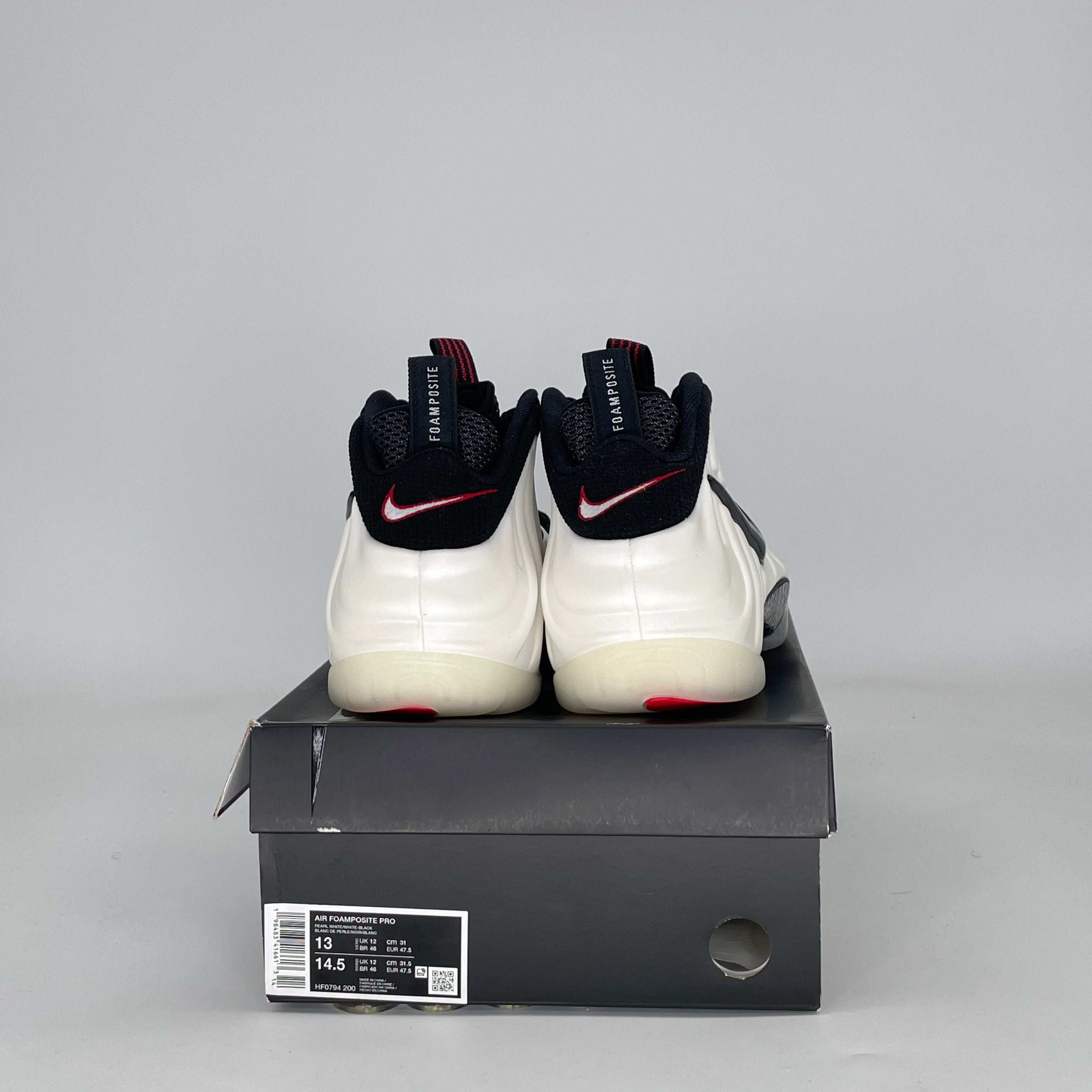 NIKE AIR FOAMPOSITE PRO PEARL HF0794-200 SIZE 13/14.5W
