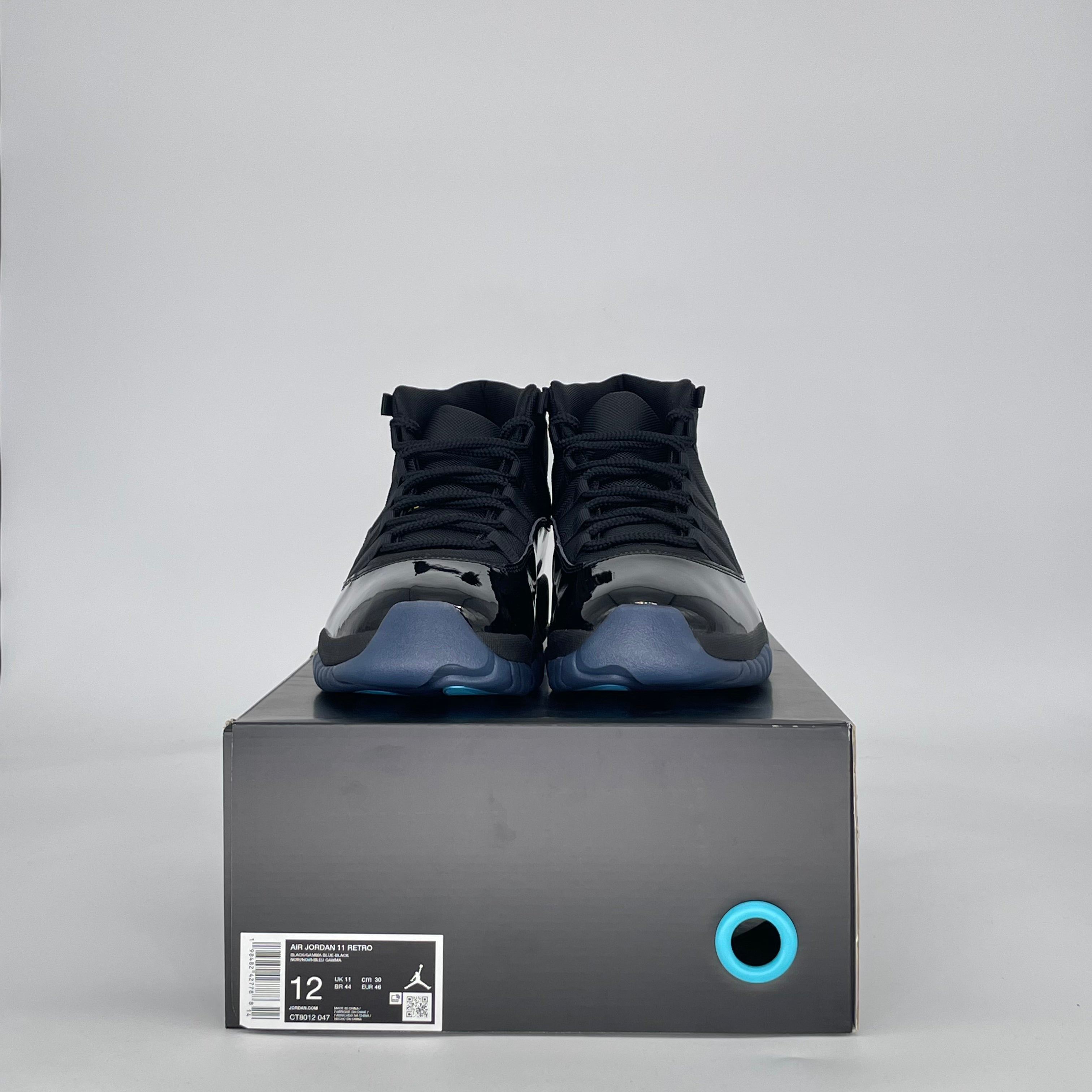AIR JORDAN 11 GAMMA BLUE CT8012-047 SIZE 12/13.5W