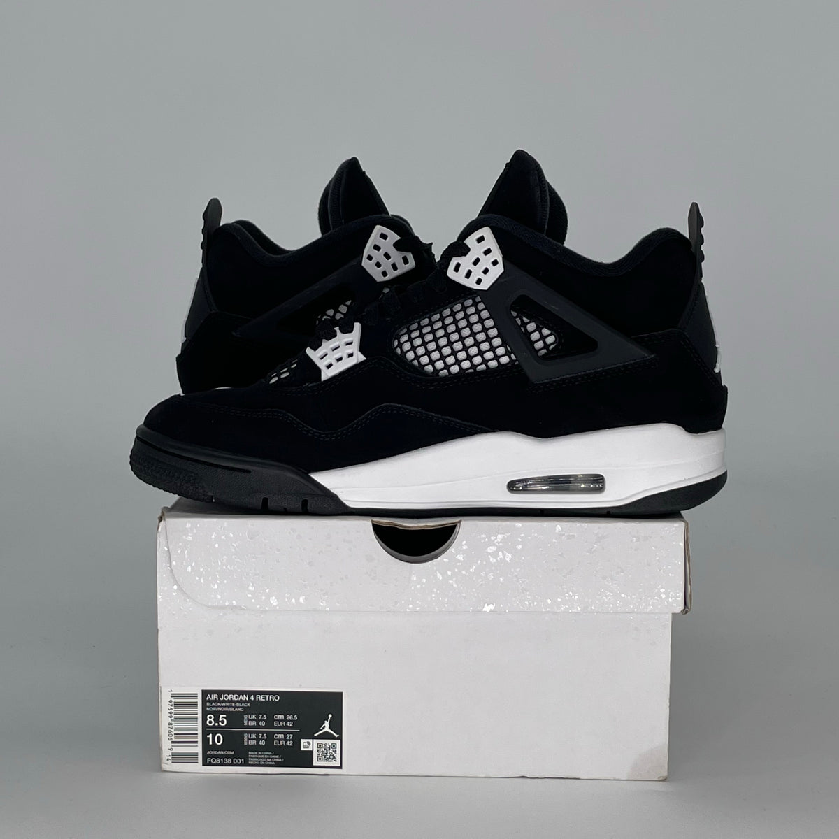 Jordan 4 Retro White Thunder