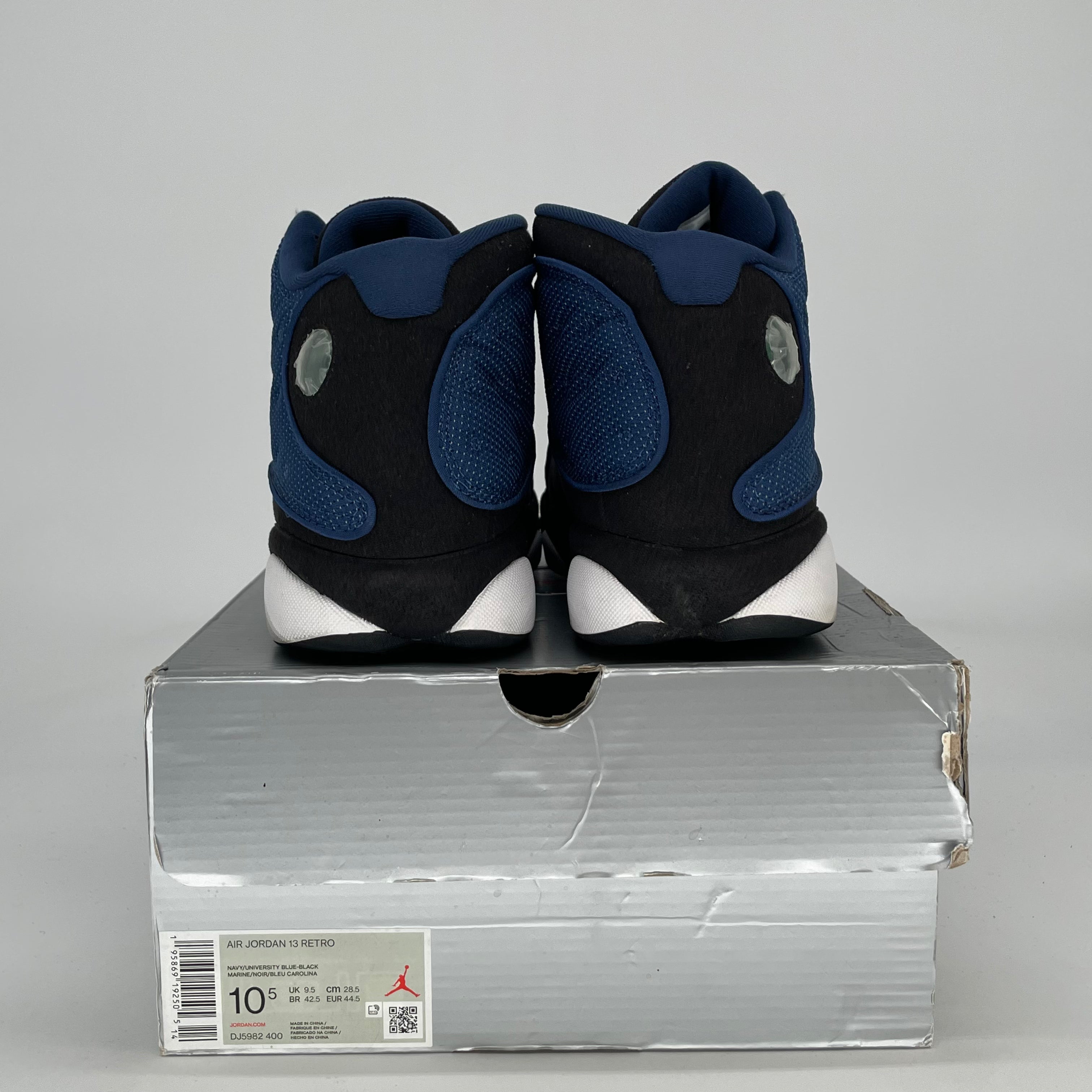 AIR JORDAN 13 BRAVE BLUE DJ5982-400 SIZE 10.5/12W