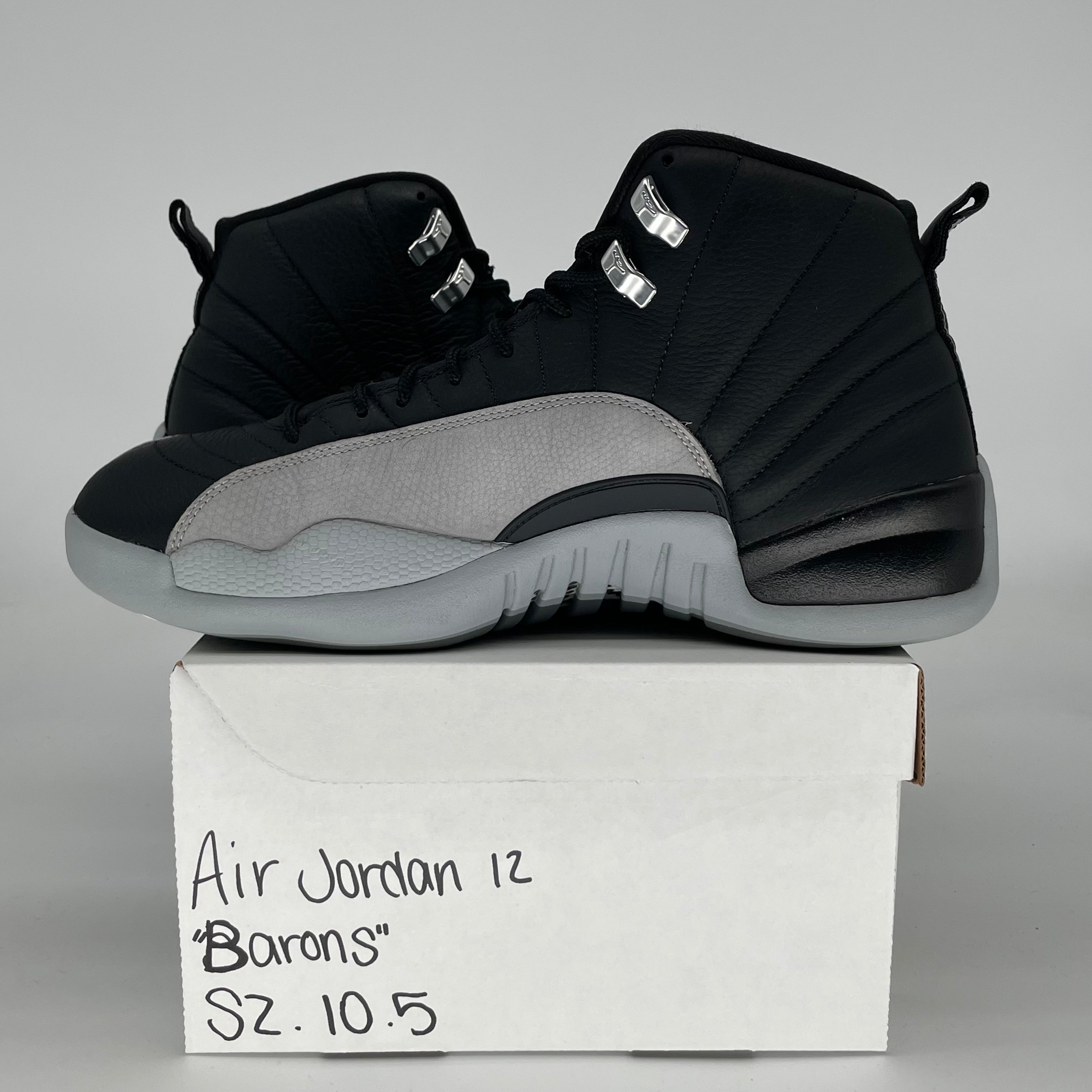 AIR JORDAN 12 BARONS CT8013-010 SIZE 10.5/12W