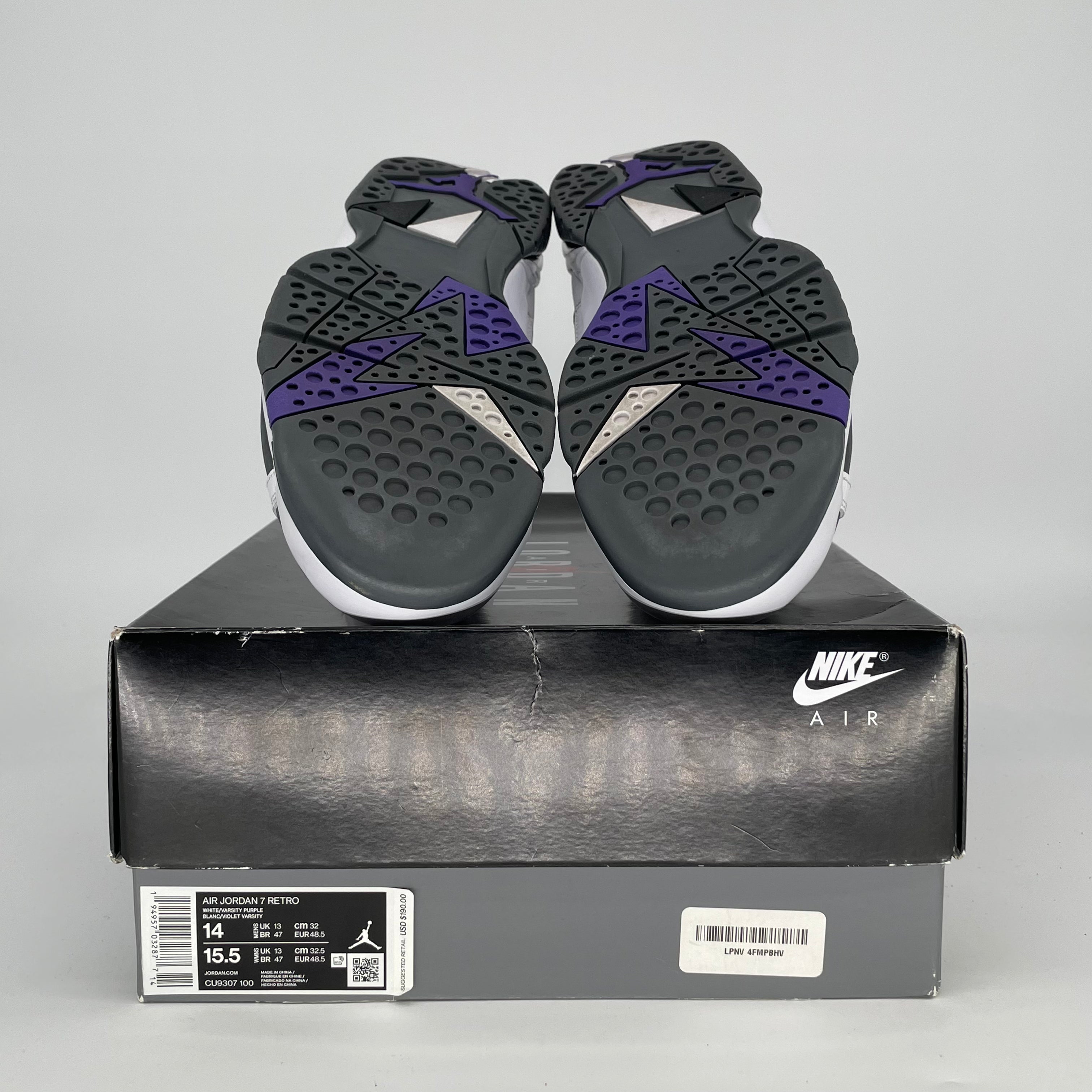 AIR JORDAN 7 FLINT CU9307-100 SIZE 14/15.5W