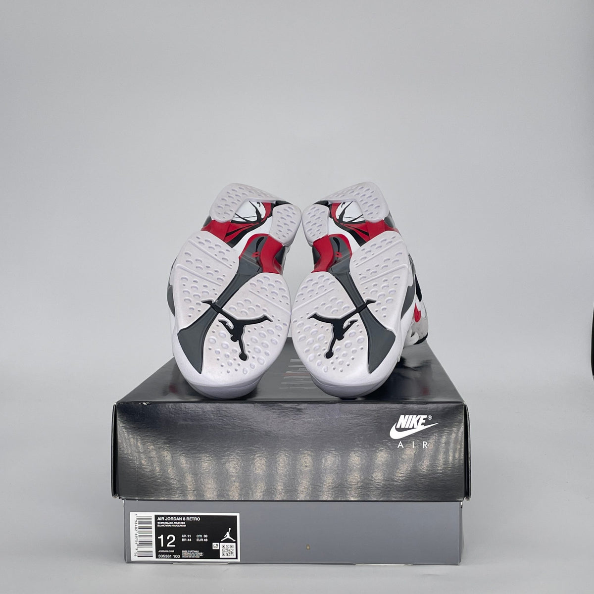 Jordan 8 Retro White True Red (2025)