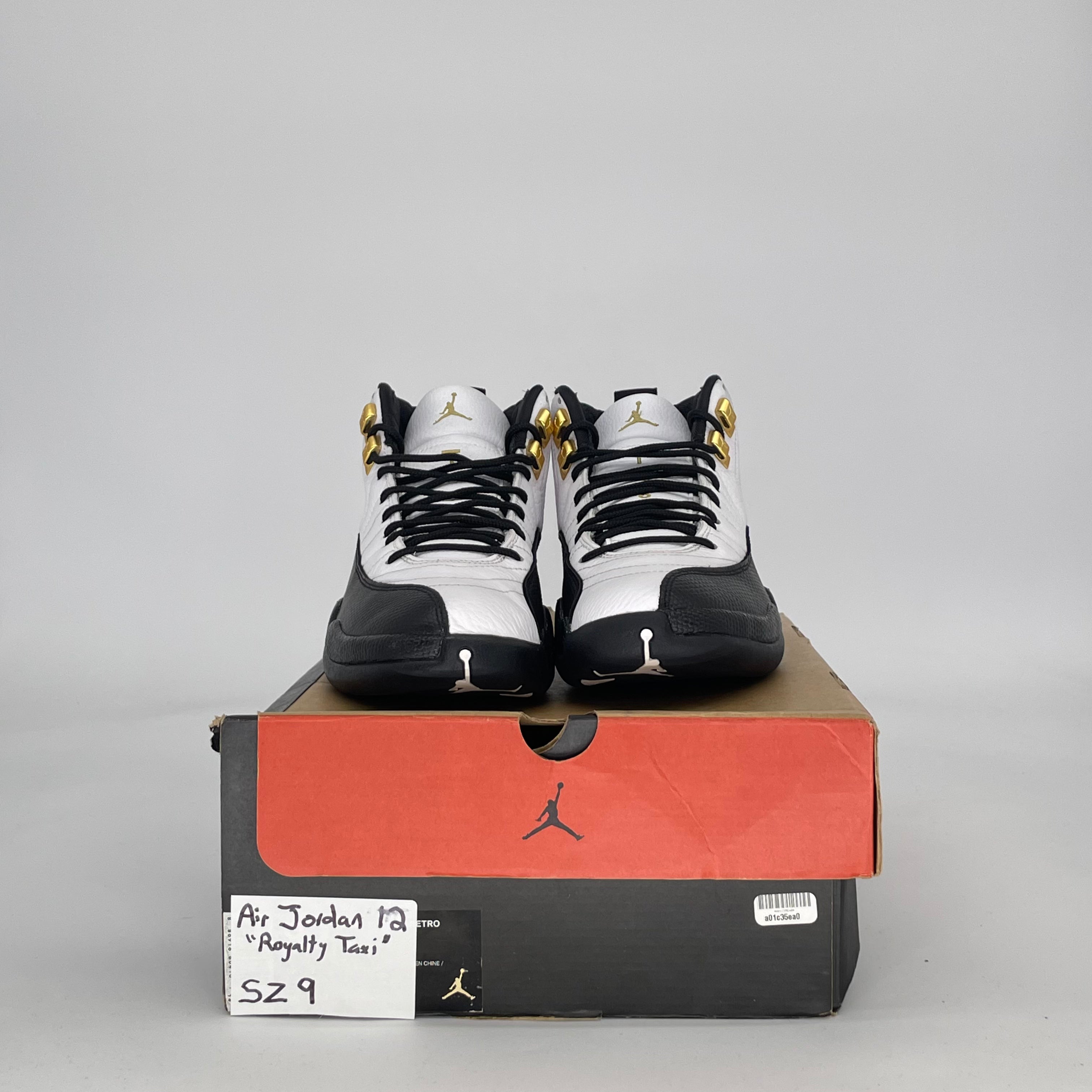 AIR JORDAN 12 ROYALTY TAXI CT8013-170 SIZE 9/10.5W
