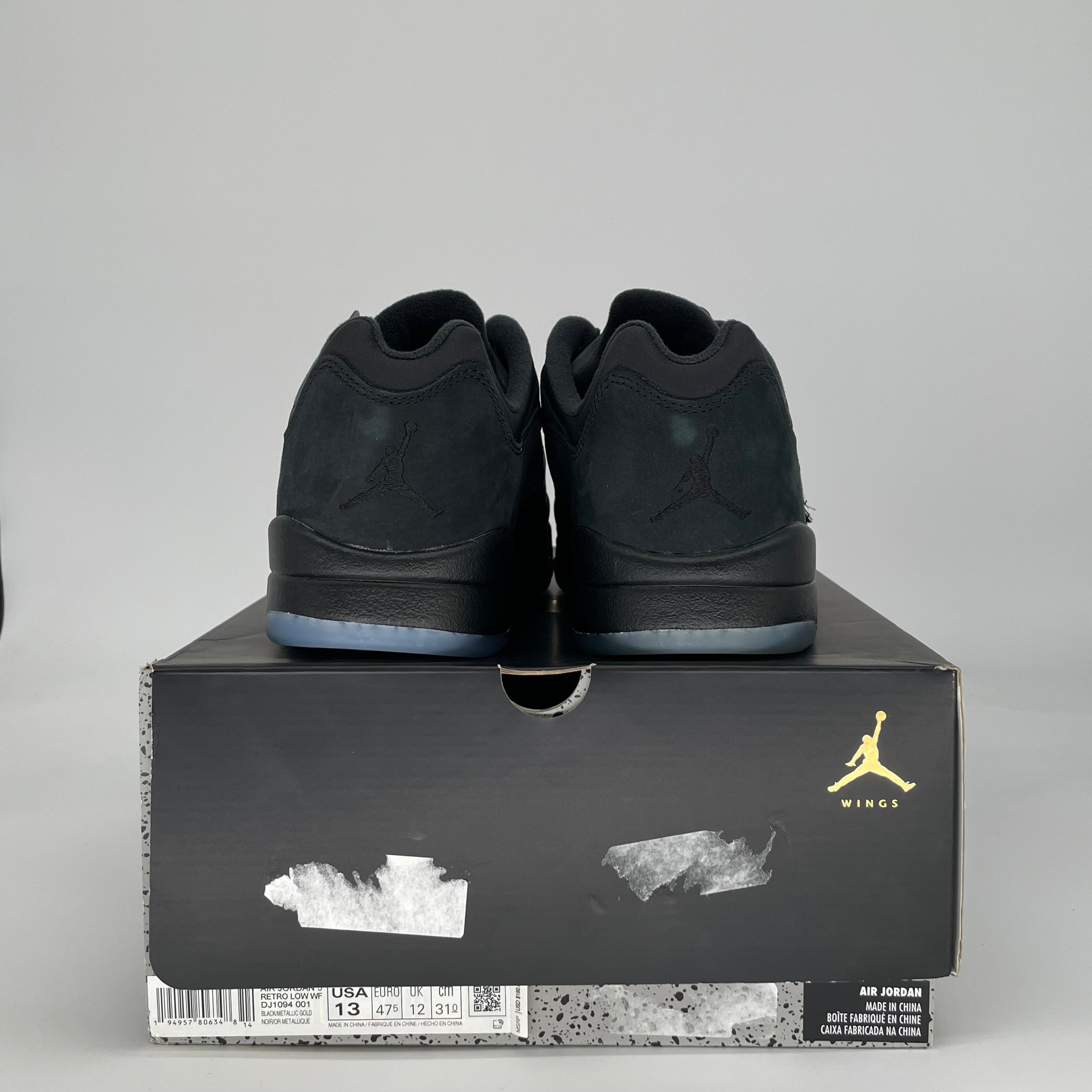 AIR JORDAN 5 LOW WINGS DJ1094-001 SIZE 13/14.5W