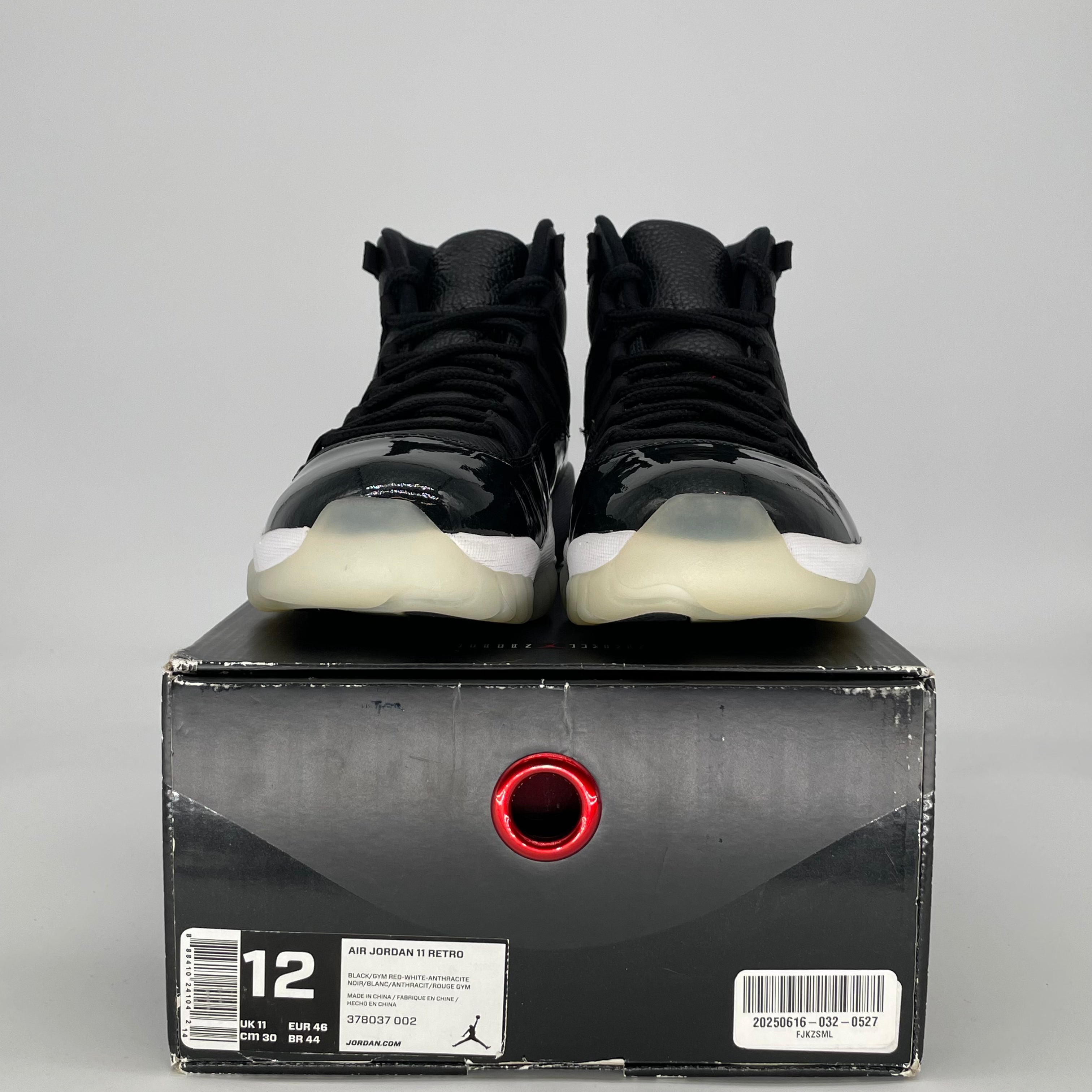 AIR JORDAN 11 72-10 378037-002 SIZE 12/13.5W