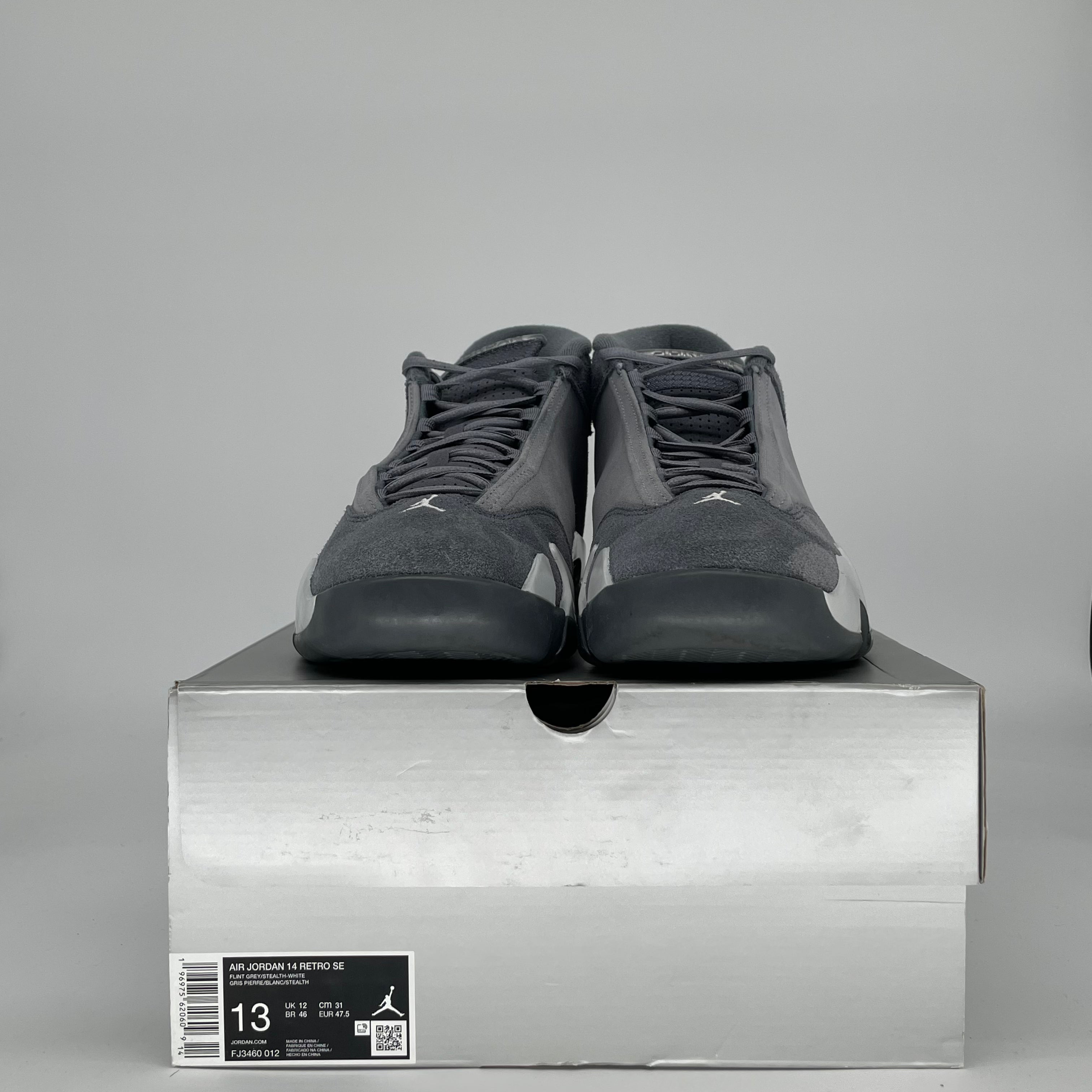 AIR JORDAN 14 FLINT GREY FJ3460-012 SIZE 13/14.5W