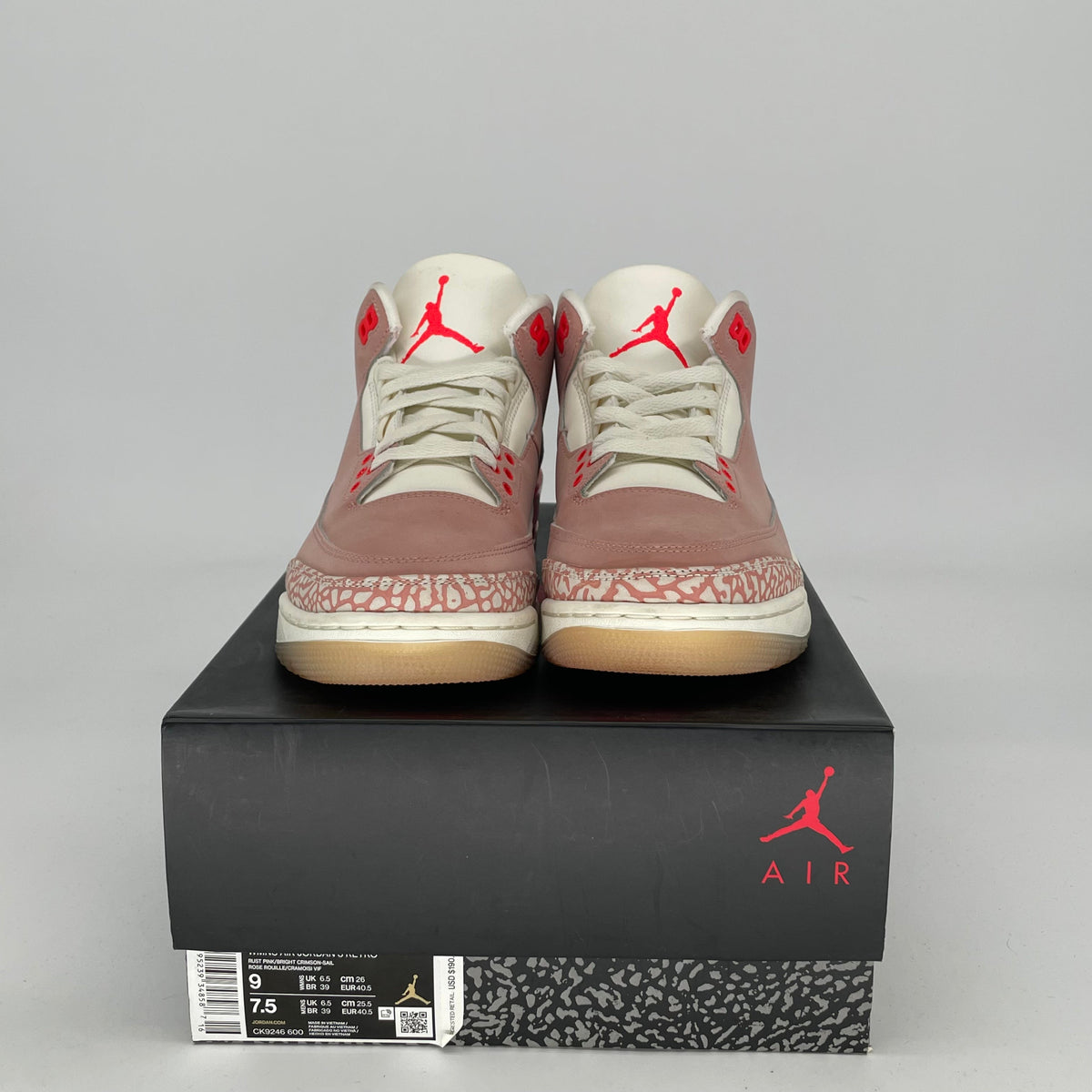 Jordan 3 Retro Rust Pink (Women's)