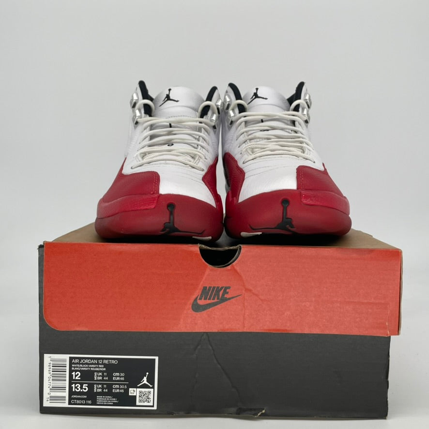 AIR JORDAN 12 CHERRY CT8013-116 SIZE 12/13.5W