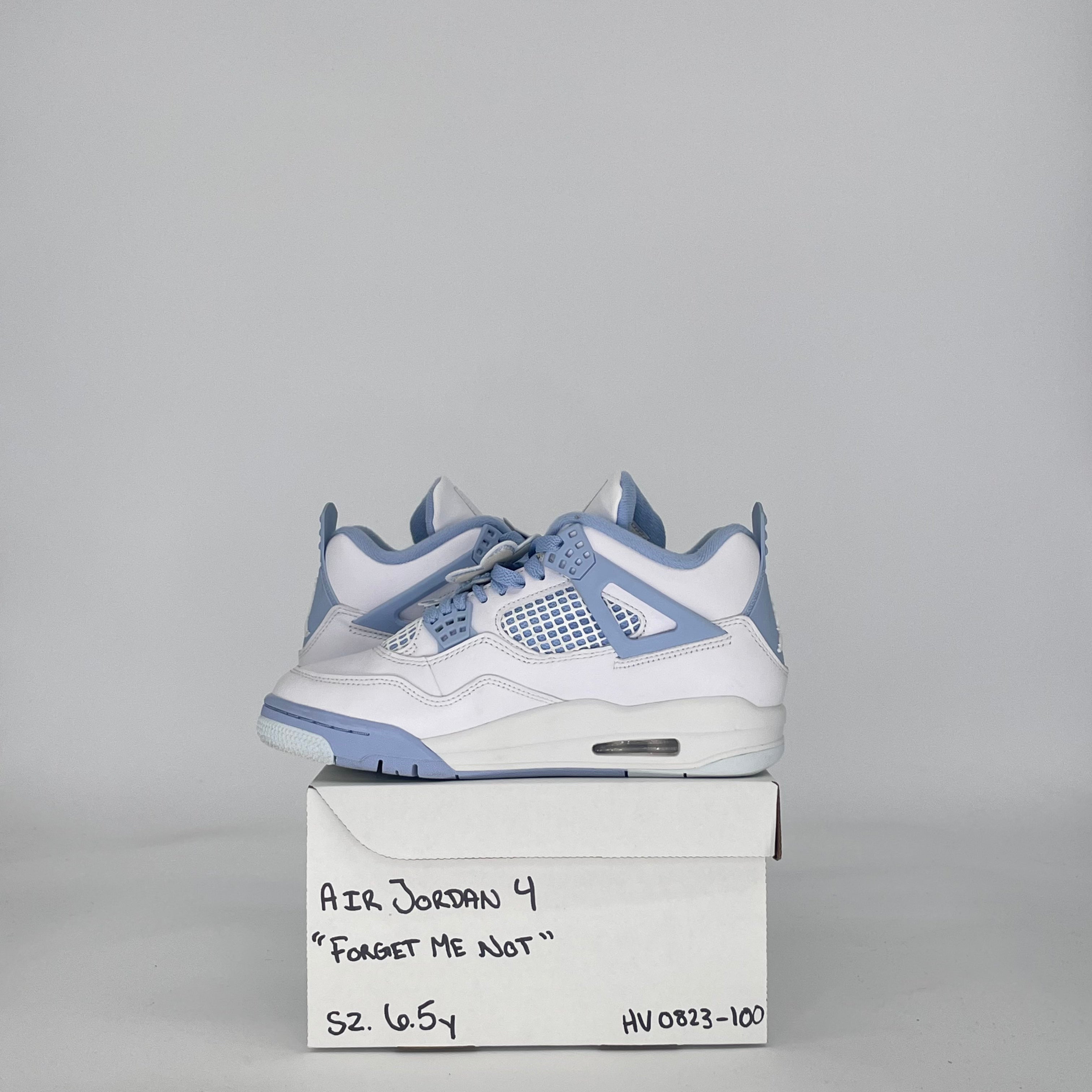 AIR JORDAN 4 FORGET ME NOT HV0823-100 SIZE 6.5/8W GS