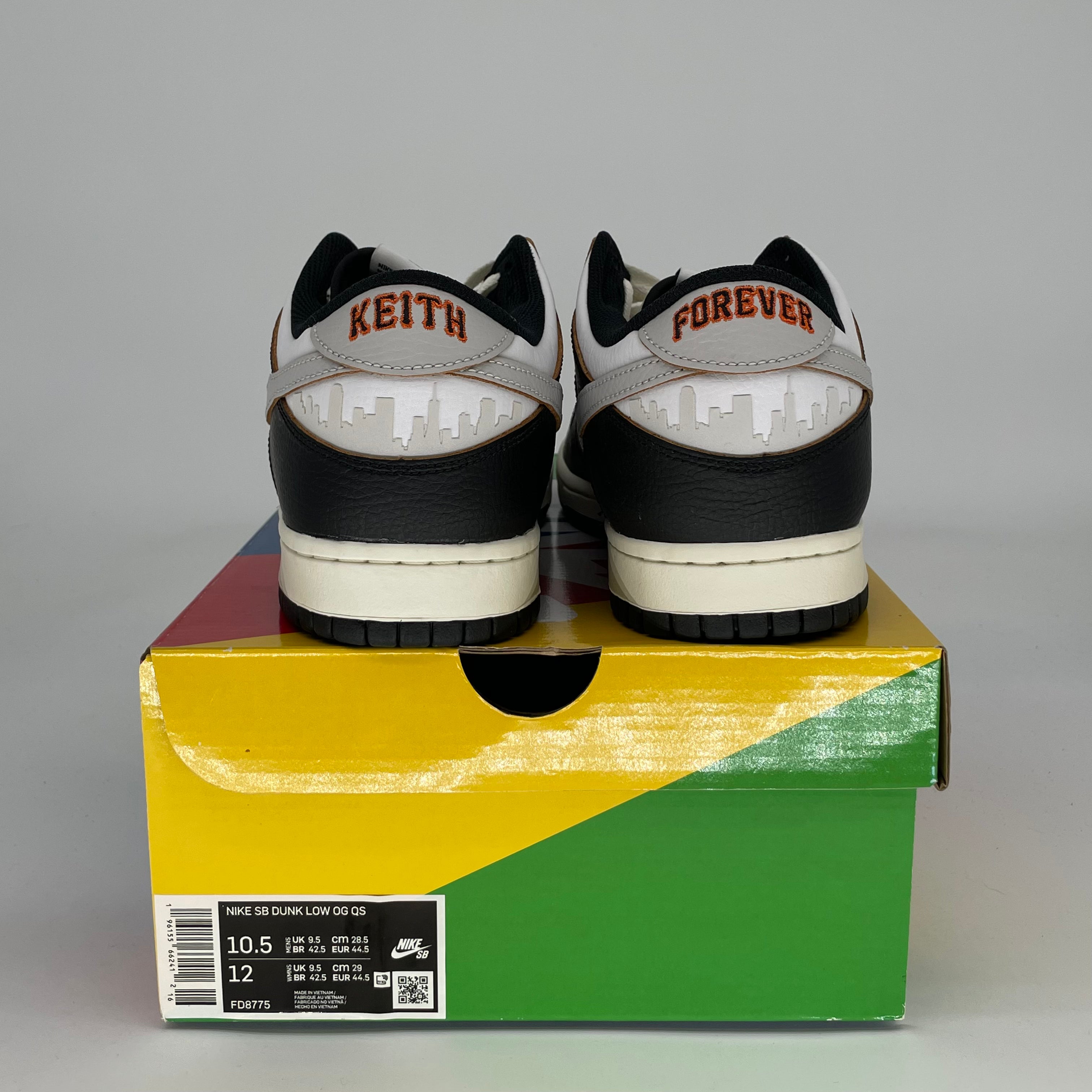 NIKE SB DUNK LOW HUF SAN FRANCISCO FD8775-001 SIZE 10.5/12W