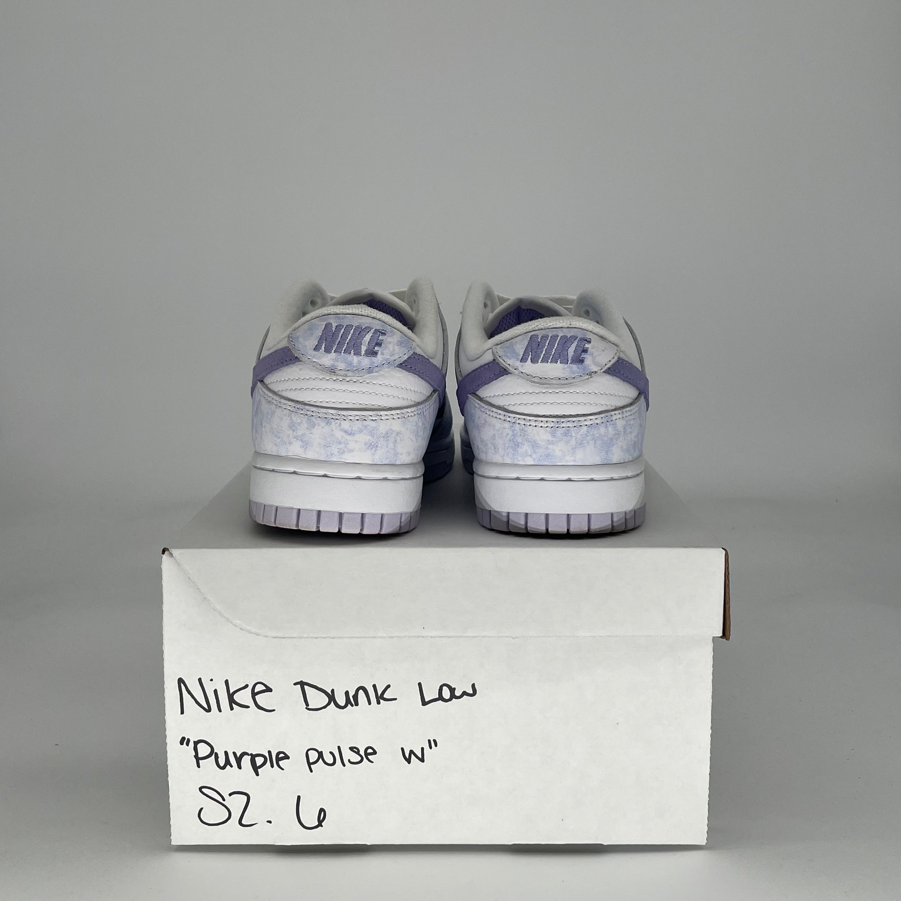 NIKE DUNK LOW PURPLE PULSE W DM9467-500 SIZE 6/7.5W
