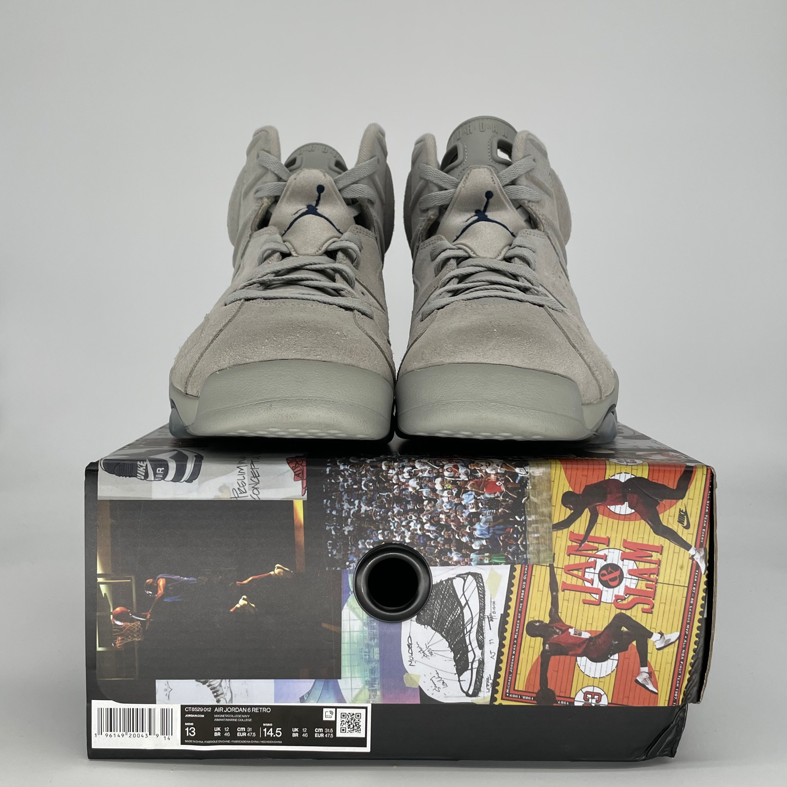 AIR JORDAN 6 GEORGETOWN CT8529-012 SIZE 13/14.5W