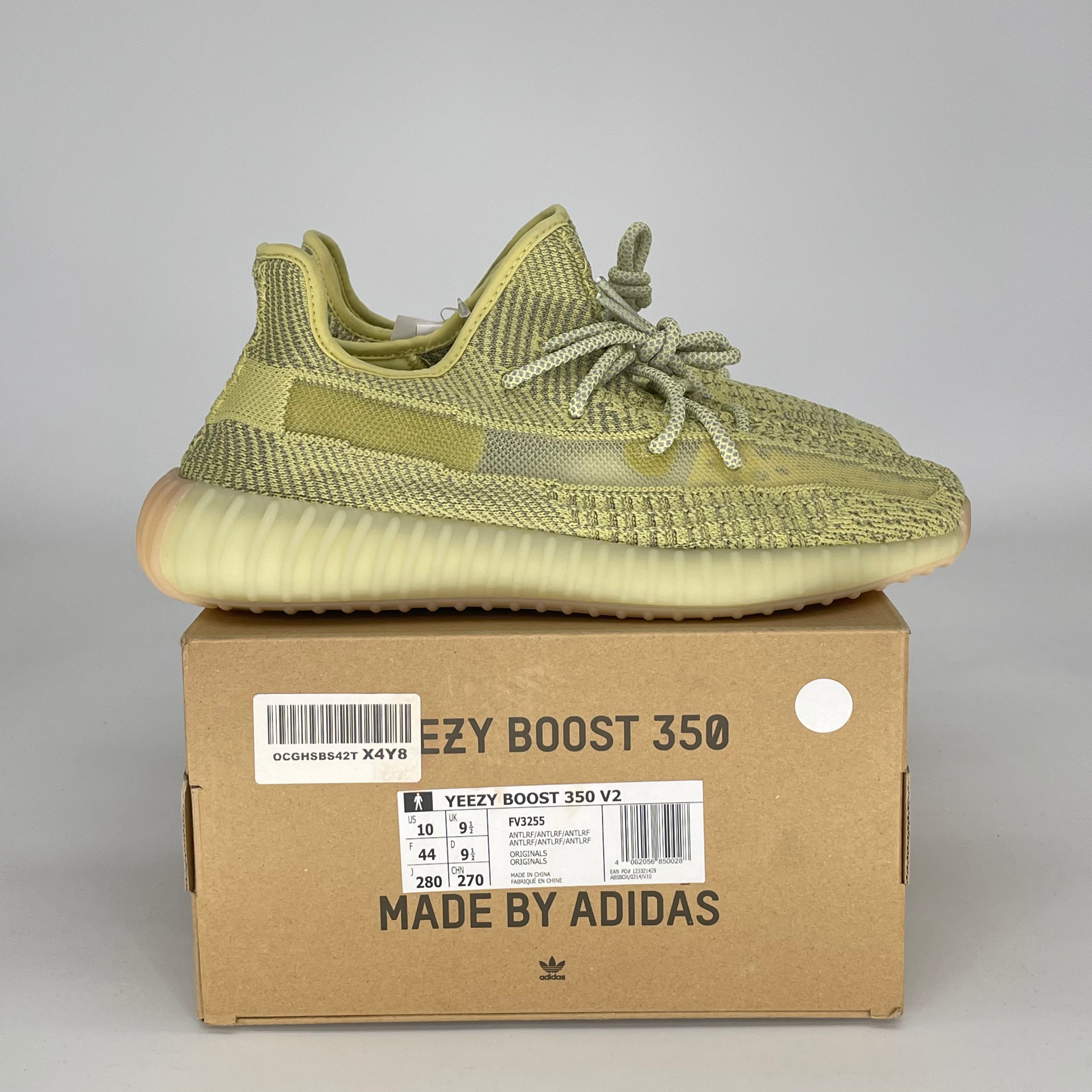 ADIDAS YEEZY 350 V2 ANTLIA REFLECTIVE FV3255 SIZE 10/11.5W