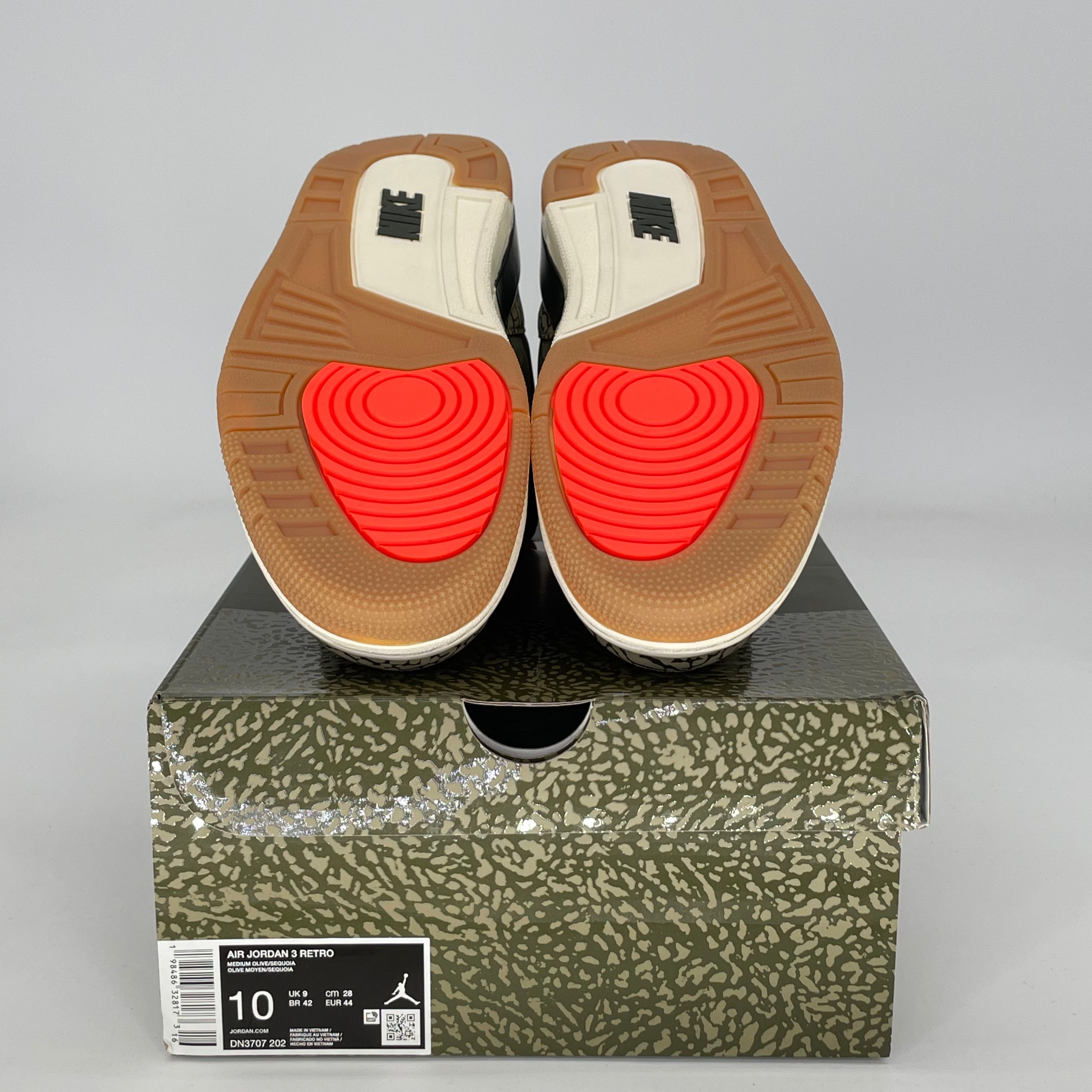 AIR JORDAN 3 FAMILY AFFAIR DN3707-202 SIZE 10/11.5W