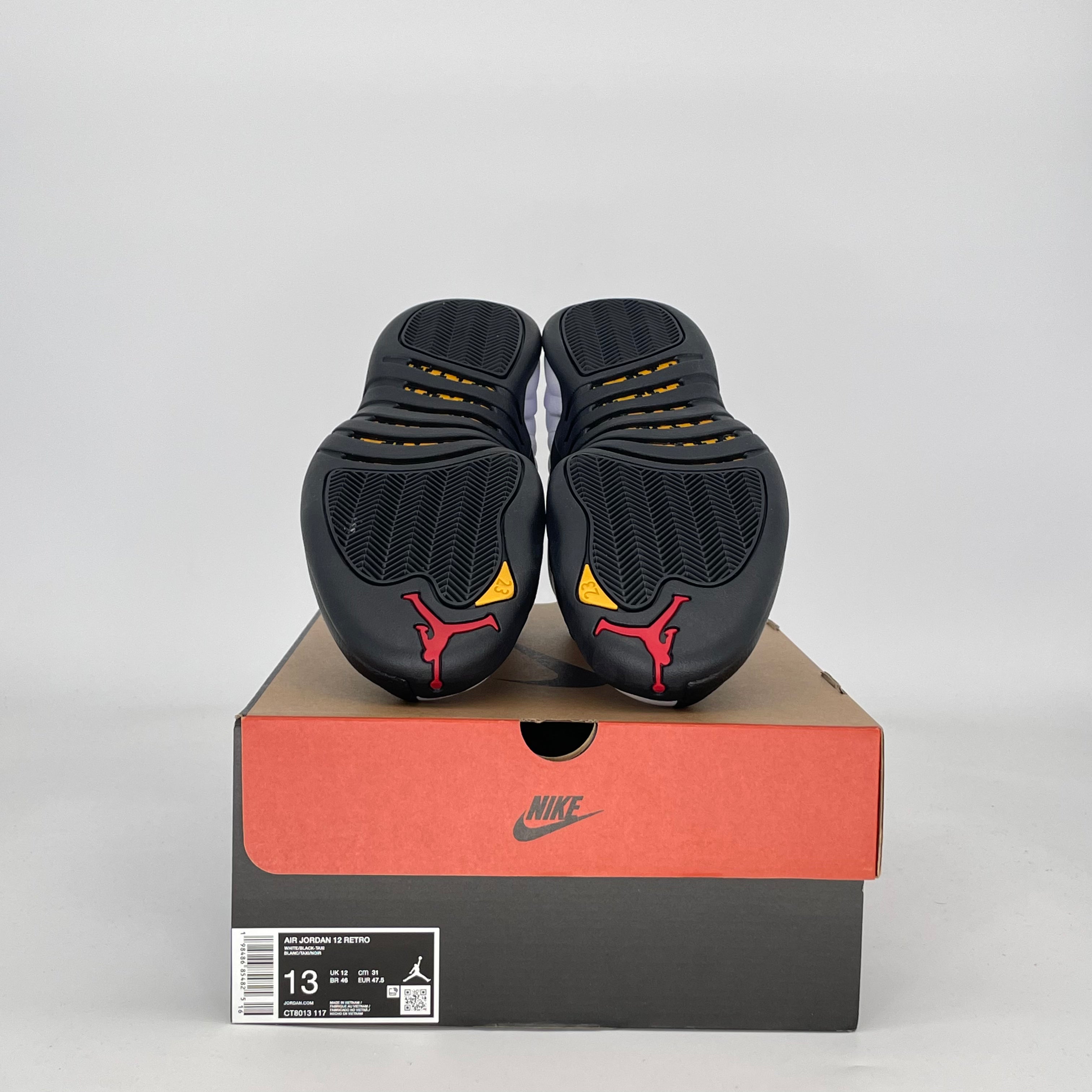 AIR JORDAN 12 TAXI CT8013-117 SIZE 13/14.5W