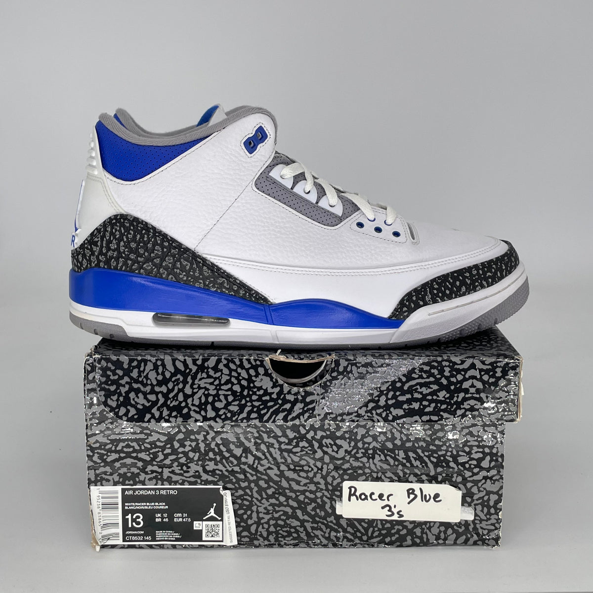 Jordan 3 Retro Racer Blue