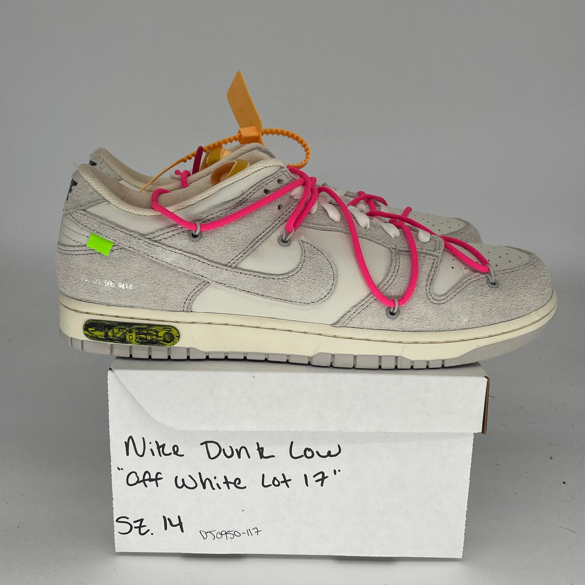 Nike Dunk Low Off-White Lot 17