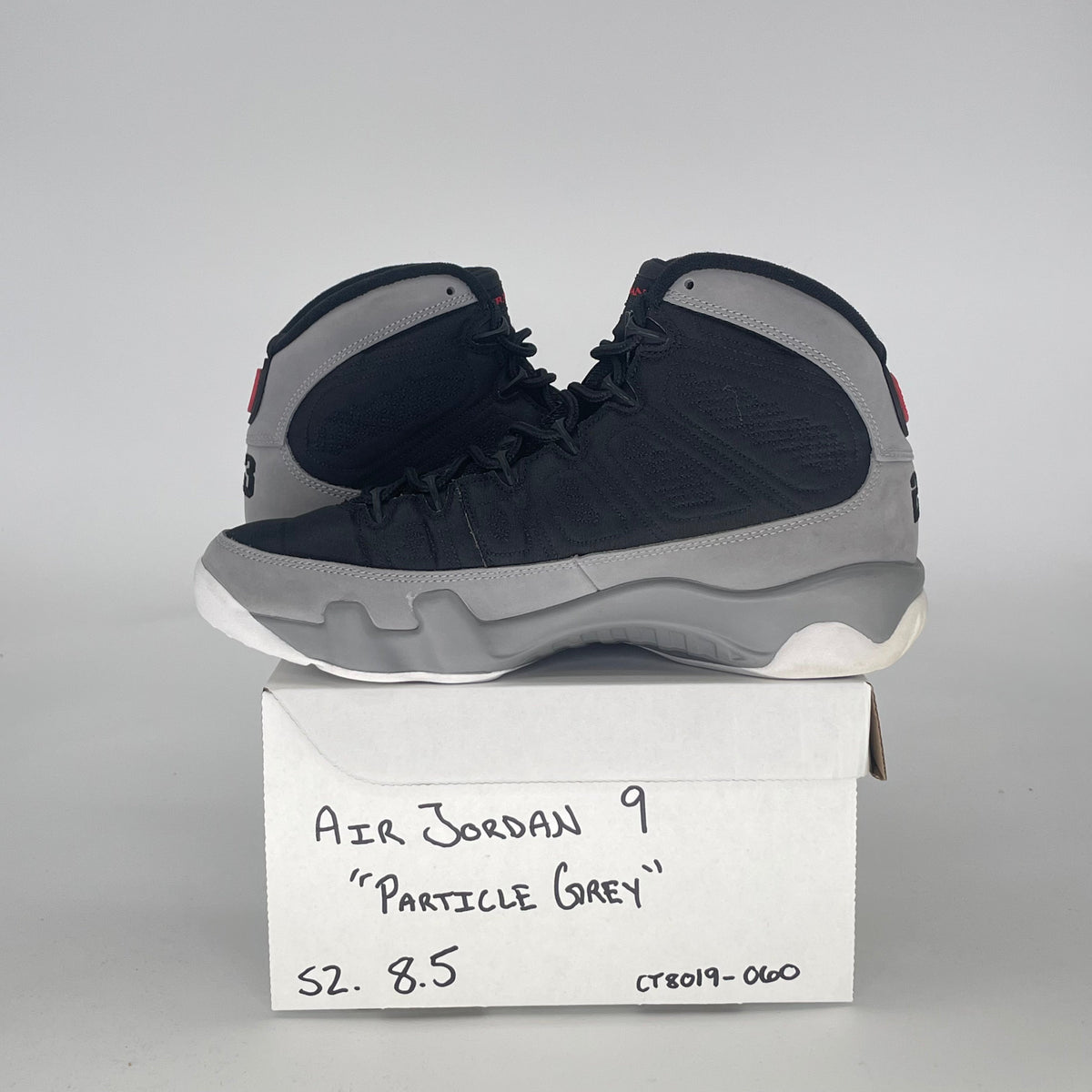 Jordan 9 Retro Particle Grey