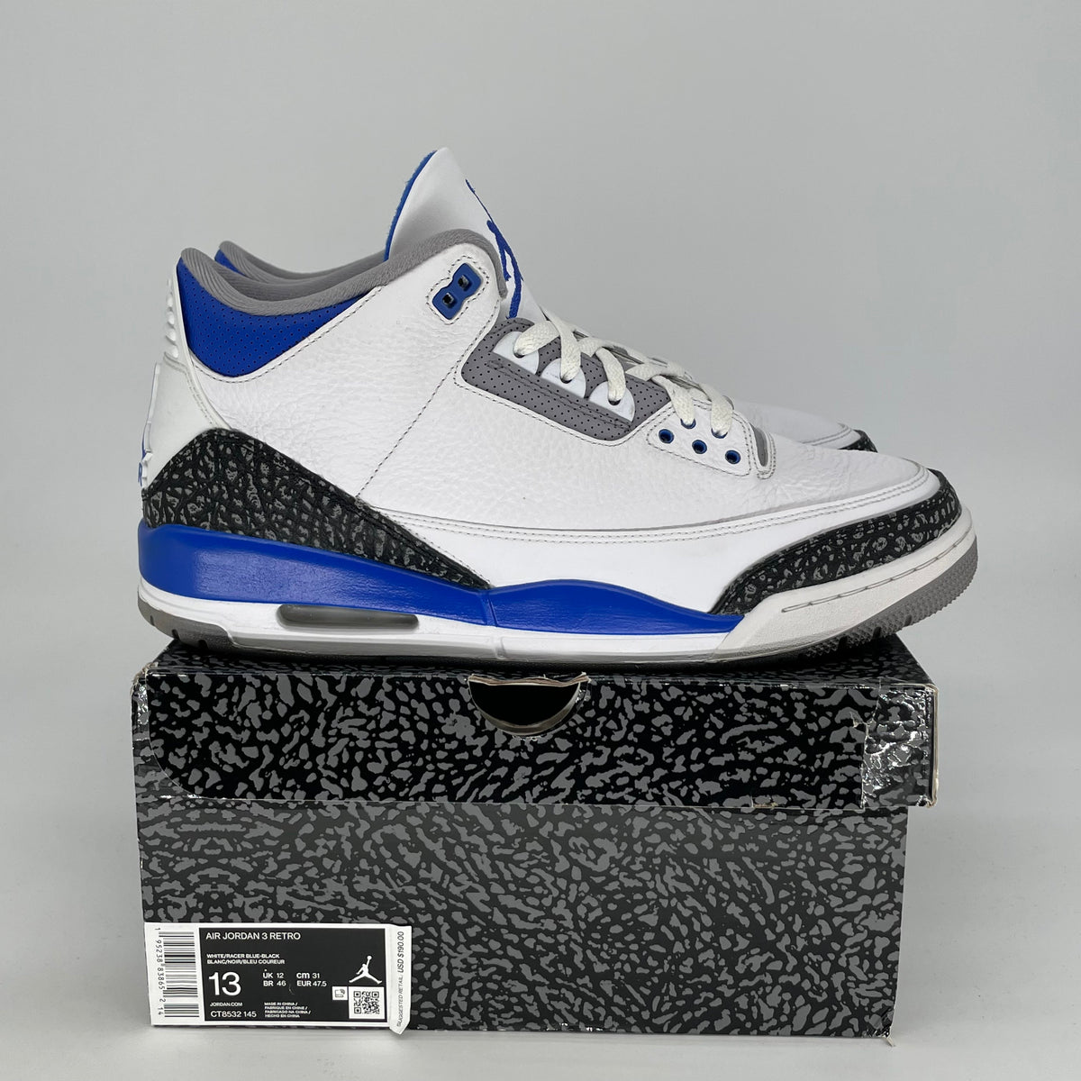 Jordan 3 Retro Racer Blue
