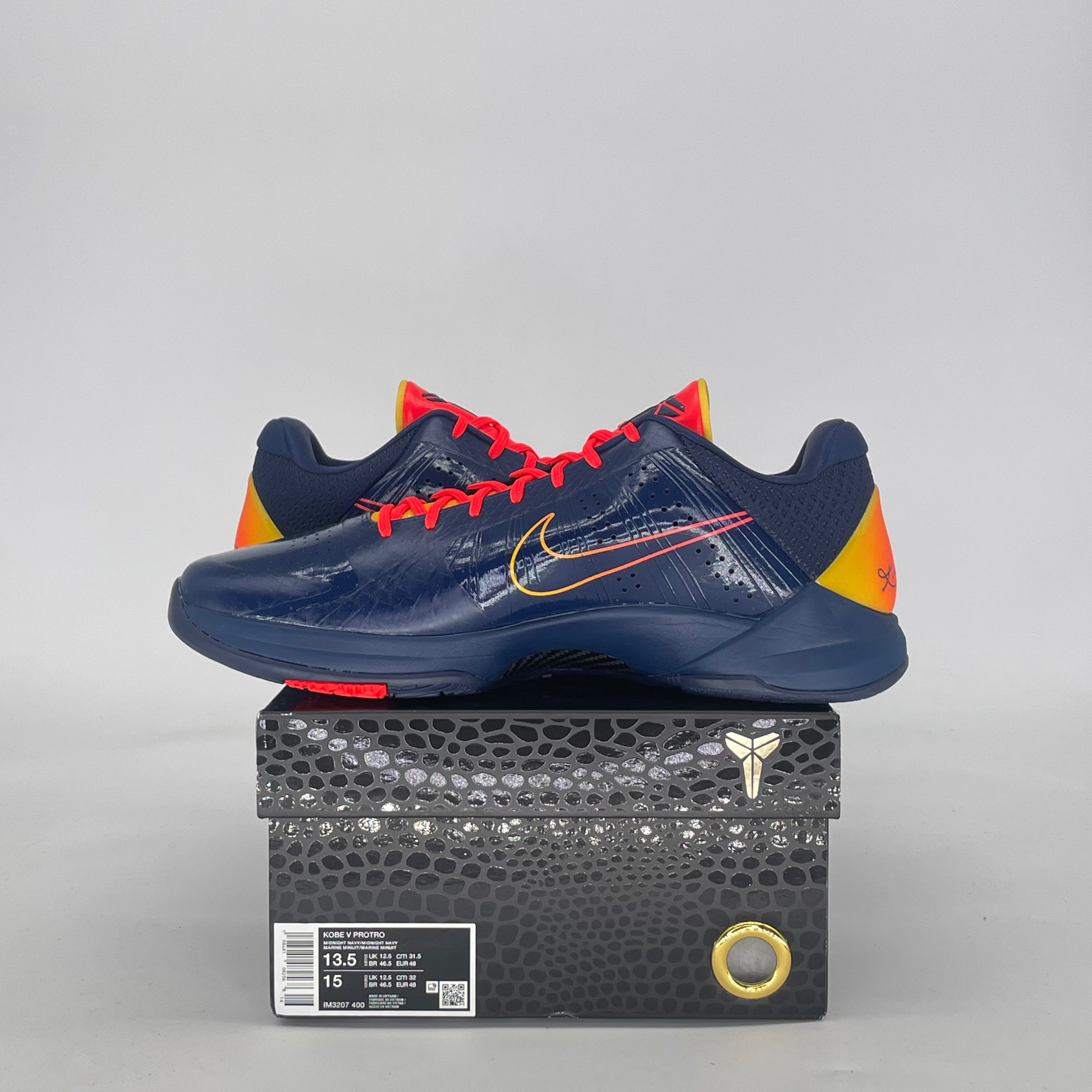 NIKE KOBE 5 PROTRO CAITLIN CLARK INDIANA FEVER IM3207-400 SIZE 13.5/15W