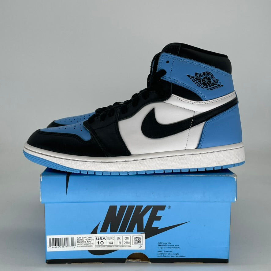 AIR JORDAN 1 UNC TOE DZ5485-400 SIZE 10/11.5W