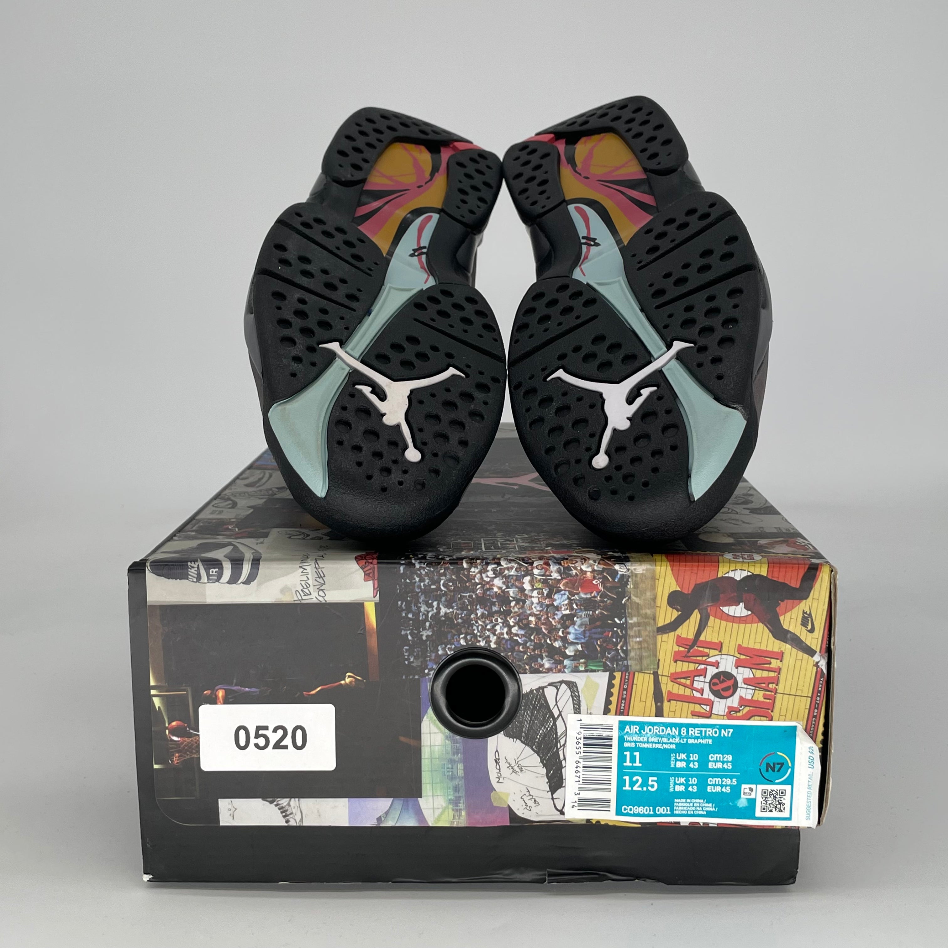 AIR JORDAN 8 N7 CQ9601-001 SIZE 11/12.5W