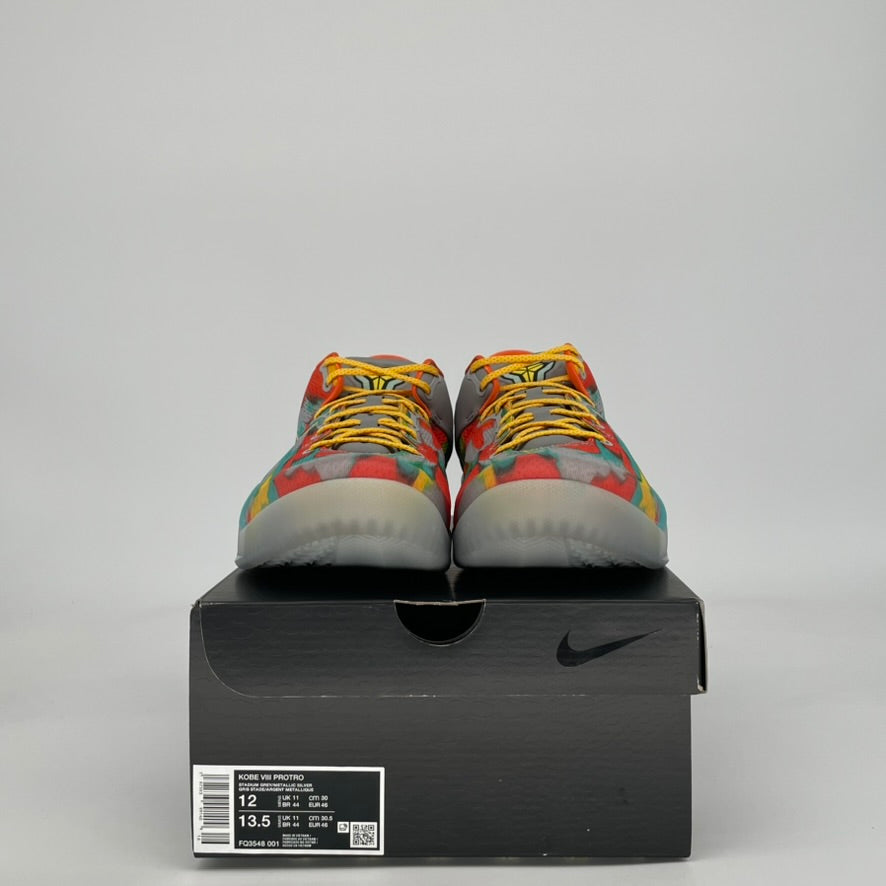 NIKE KOBE 8 PROTRO VENICE BEACH FQ3548-001 SIZE 12/13.5W
