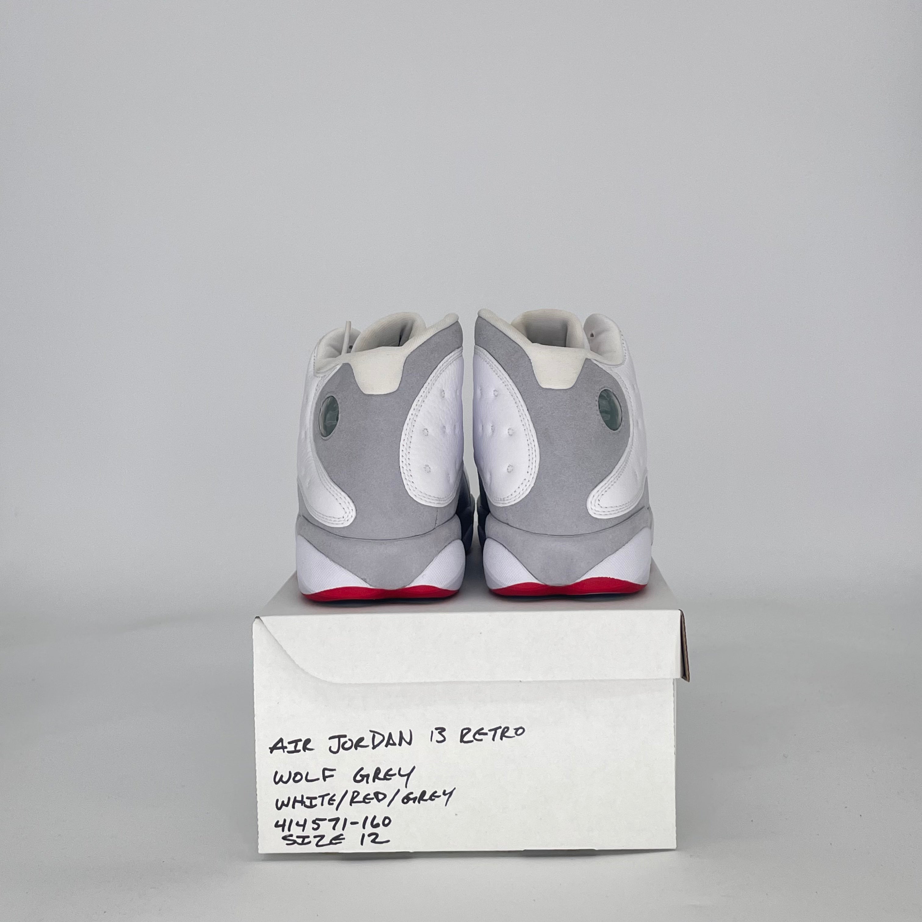AIR JORDAN 13 WOLF GREY 414571-160 SIZE 12/13.5W