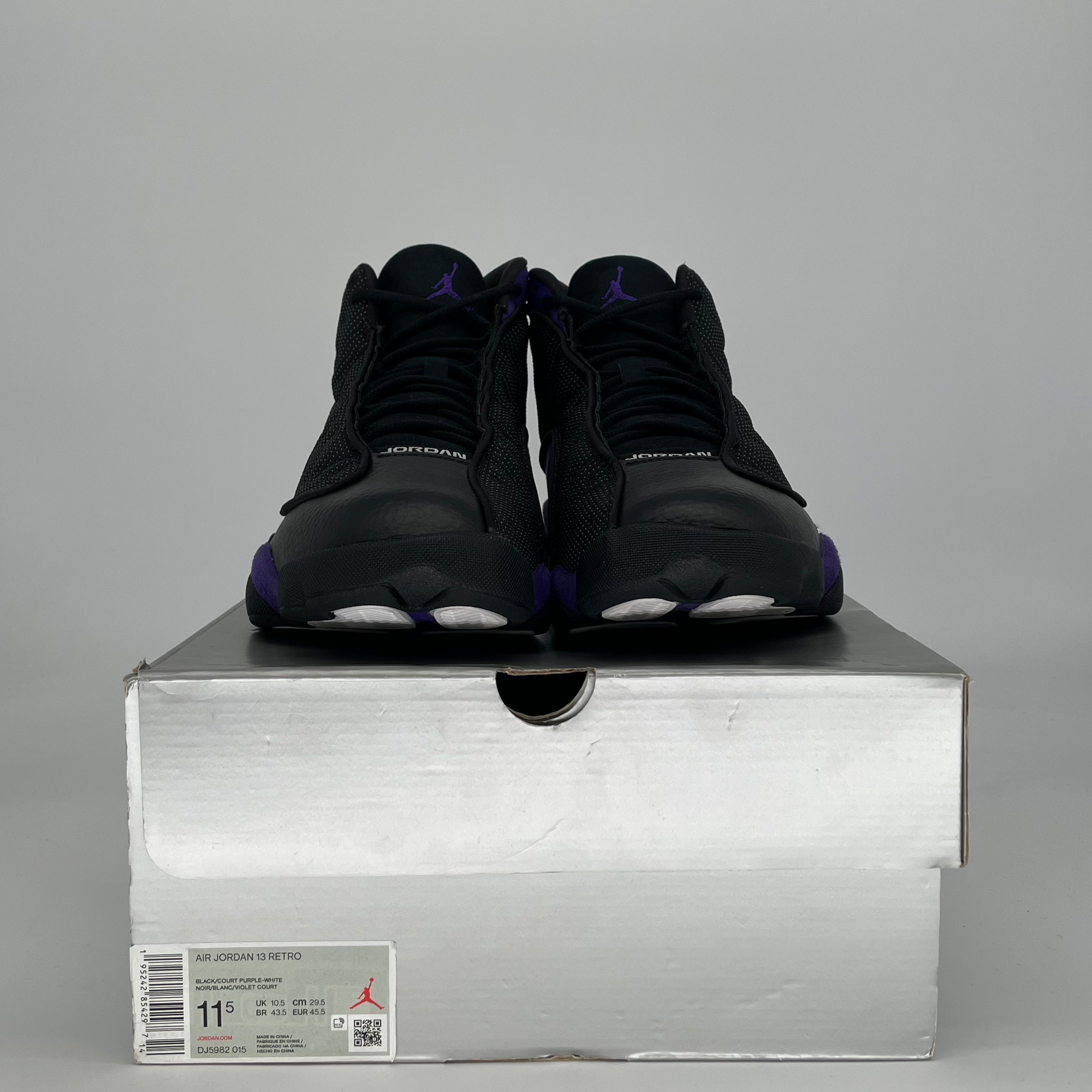 AIR JORDAN 13 COURT PURPLE DJ5982-015 SIZE 11.5/13W
