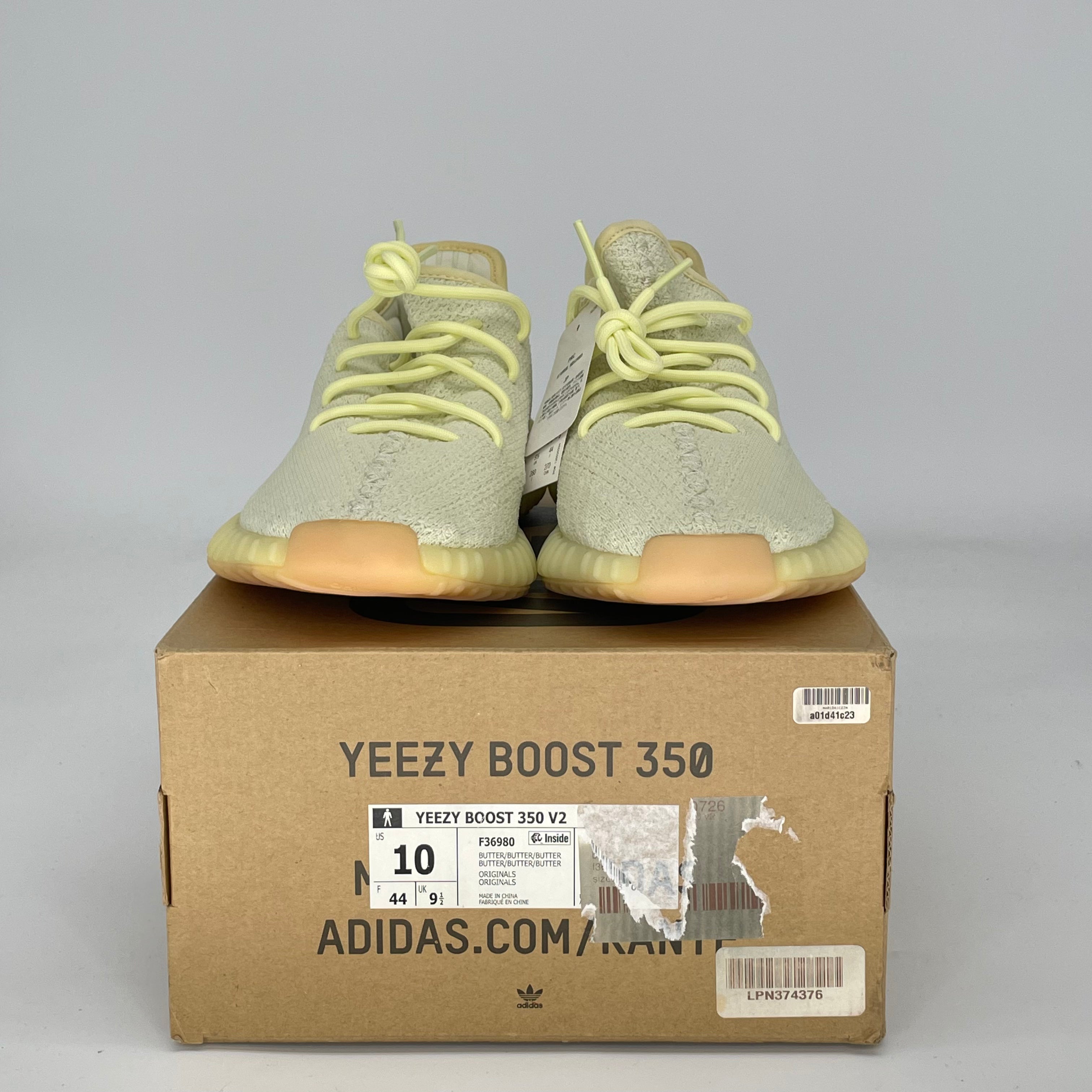 ADIDAS YEEZY 350 BUTTER F36980 SIZE 10/11.5W