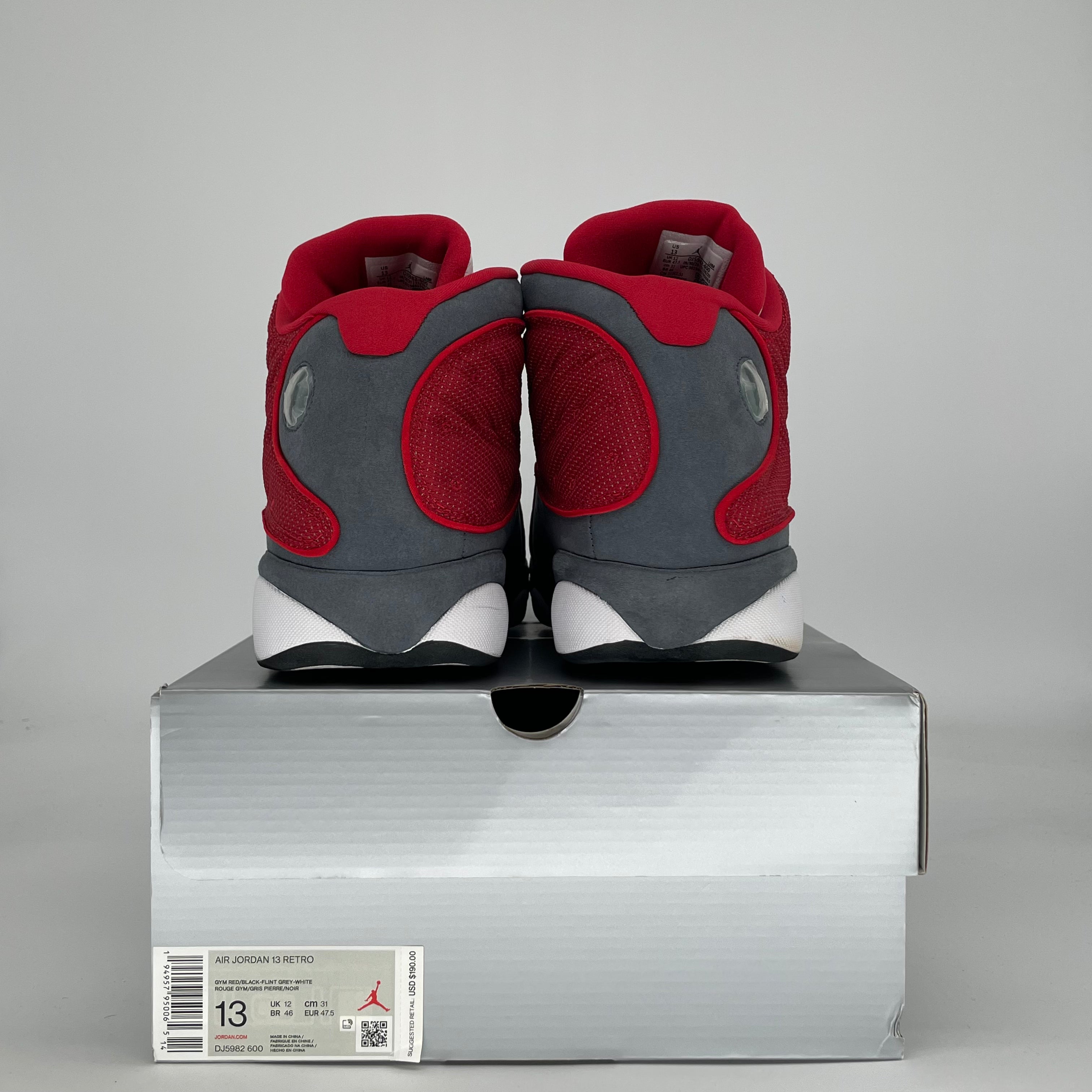 AIR JORDAN 13 RED FLINT DJ5982-600 SIZE 13/14.5W