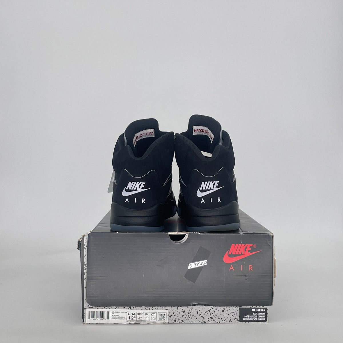 Jordan 5 Retro OG Black Metallic Reimagined