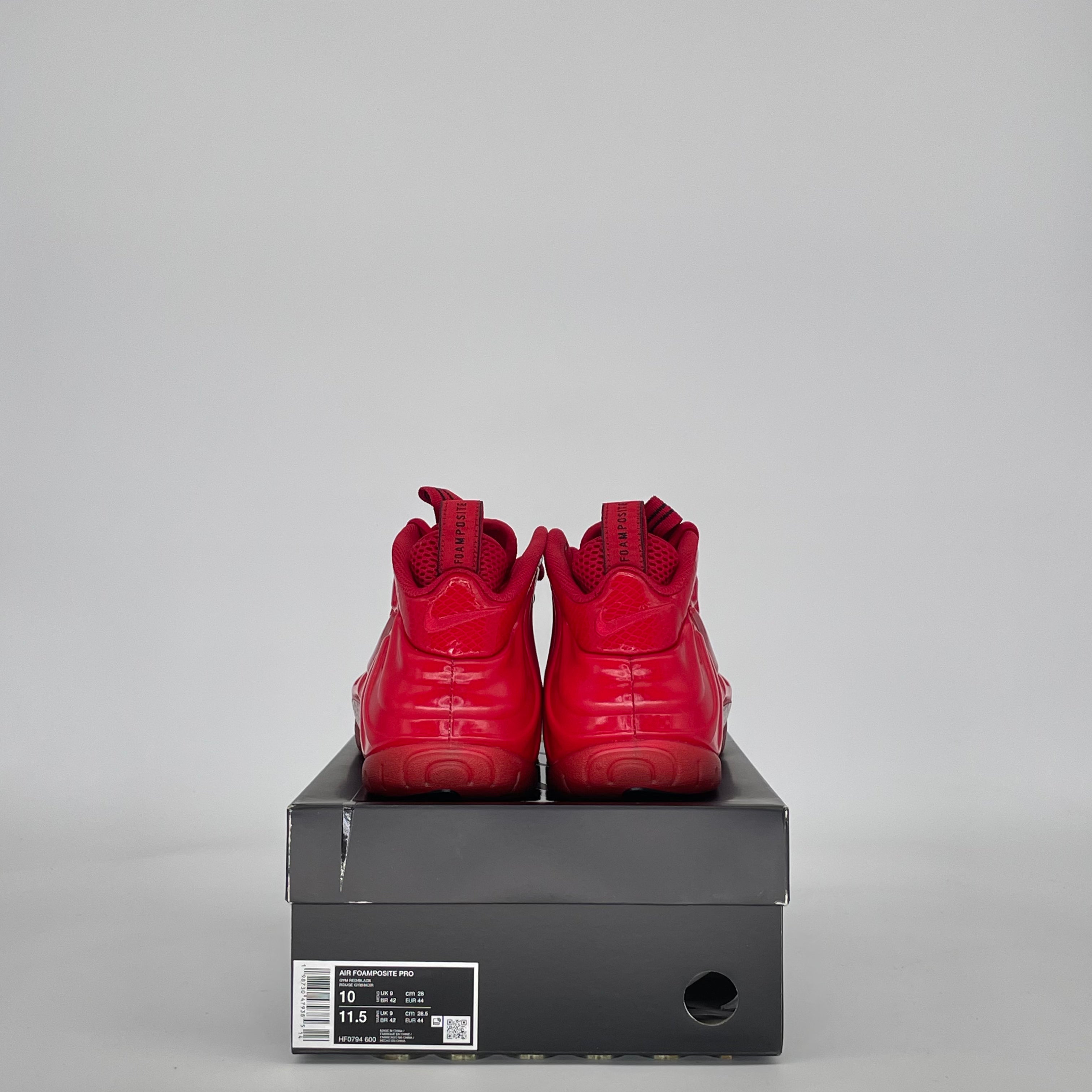NIKE AIR FOAMPOSITE PRO RED OCTOBER HF0794-600 SIZE 10/11.5W