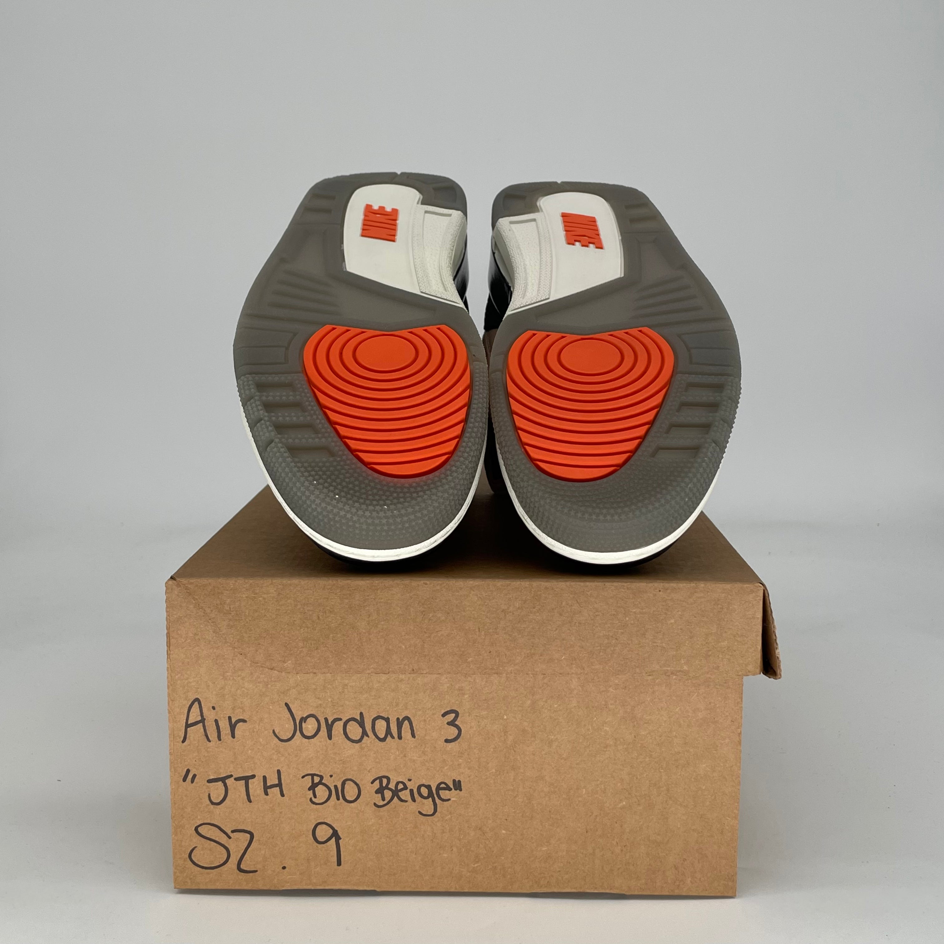 AIR JORDAN 3 JTH BIO BEIGE AV6683-200 SIZE 9/10.5W