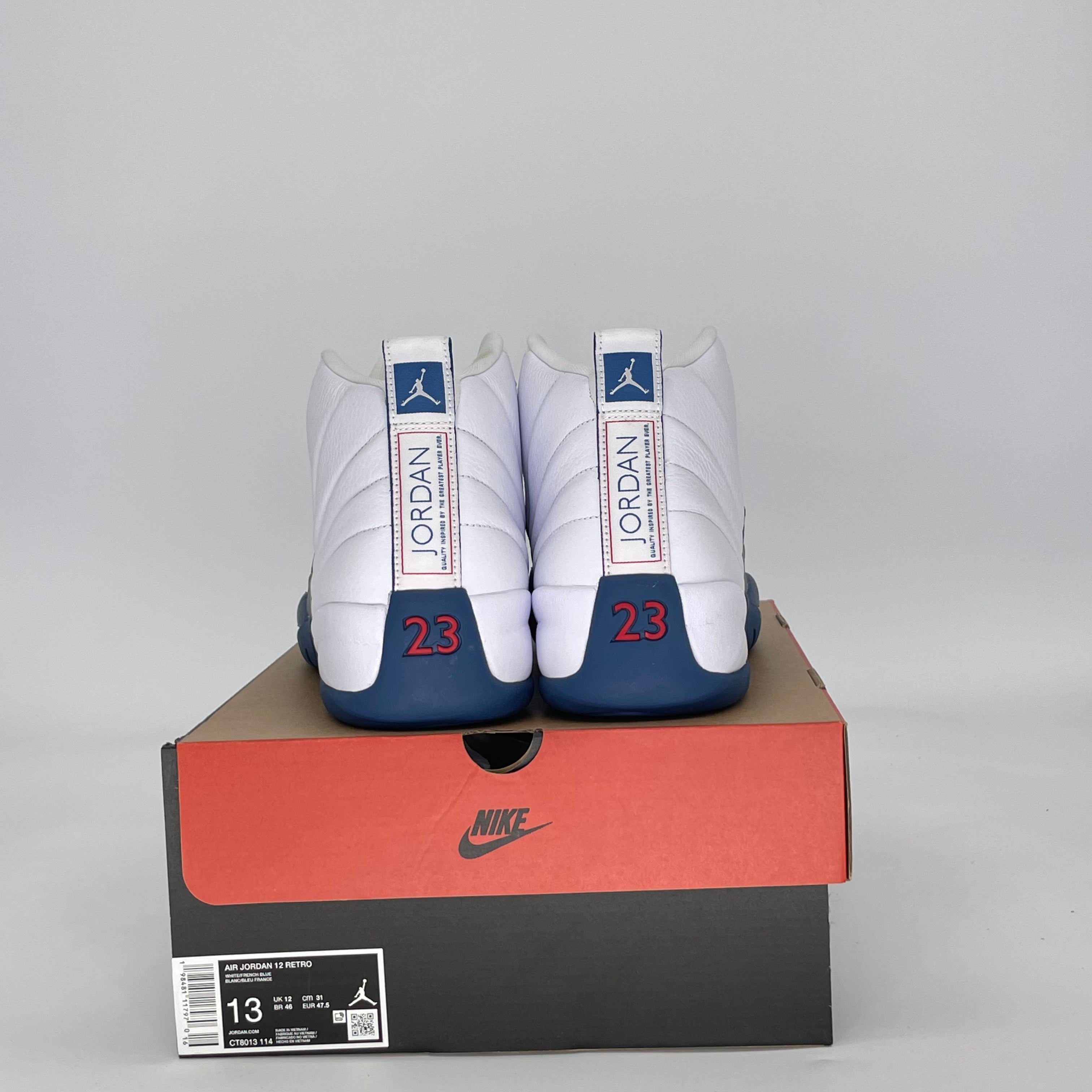AIR JORDAN 12 FRENCH BLUE (2025) CT8013-114 SIZE 13/14.5W