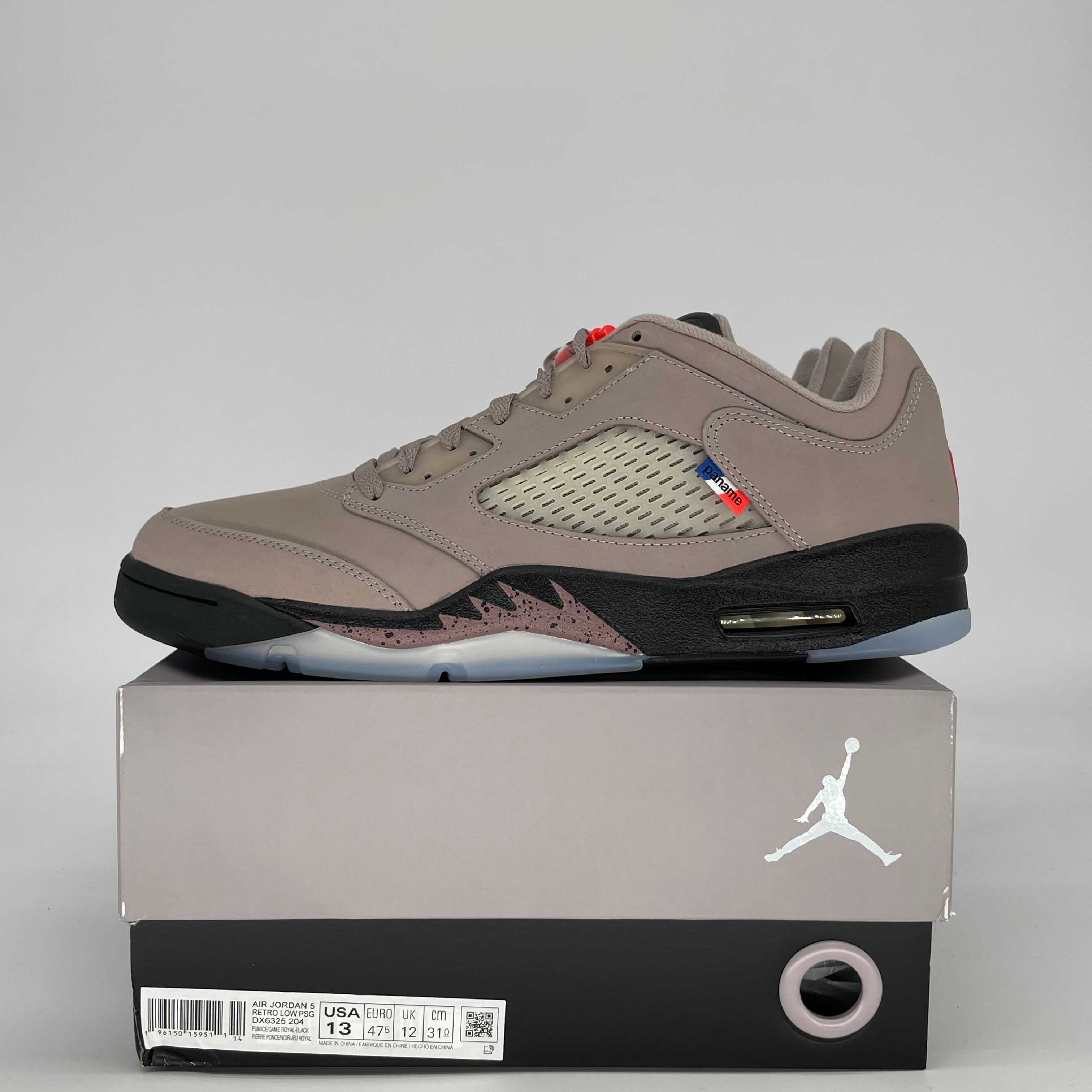 AIR JORDAN 5 LOW PSG DX6325-204 SIZE 13/14.5W