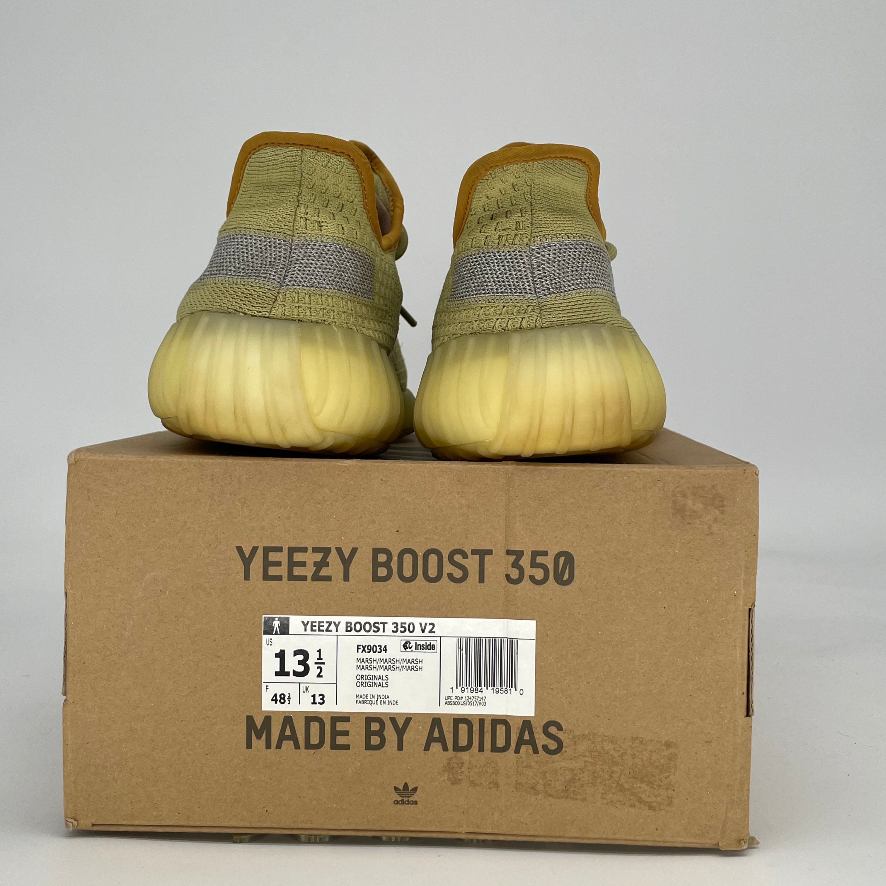 ADIDAS YEEZY BOOST 350 V2 MARSH FX9034 SIZE 13.5/15W