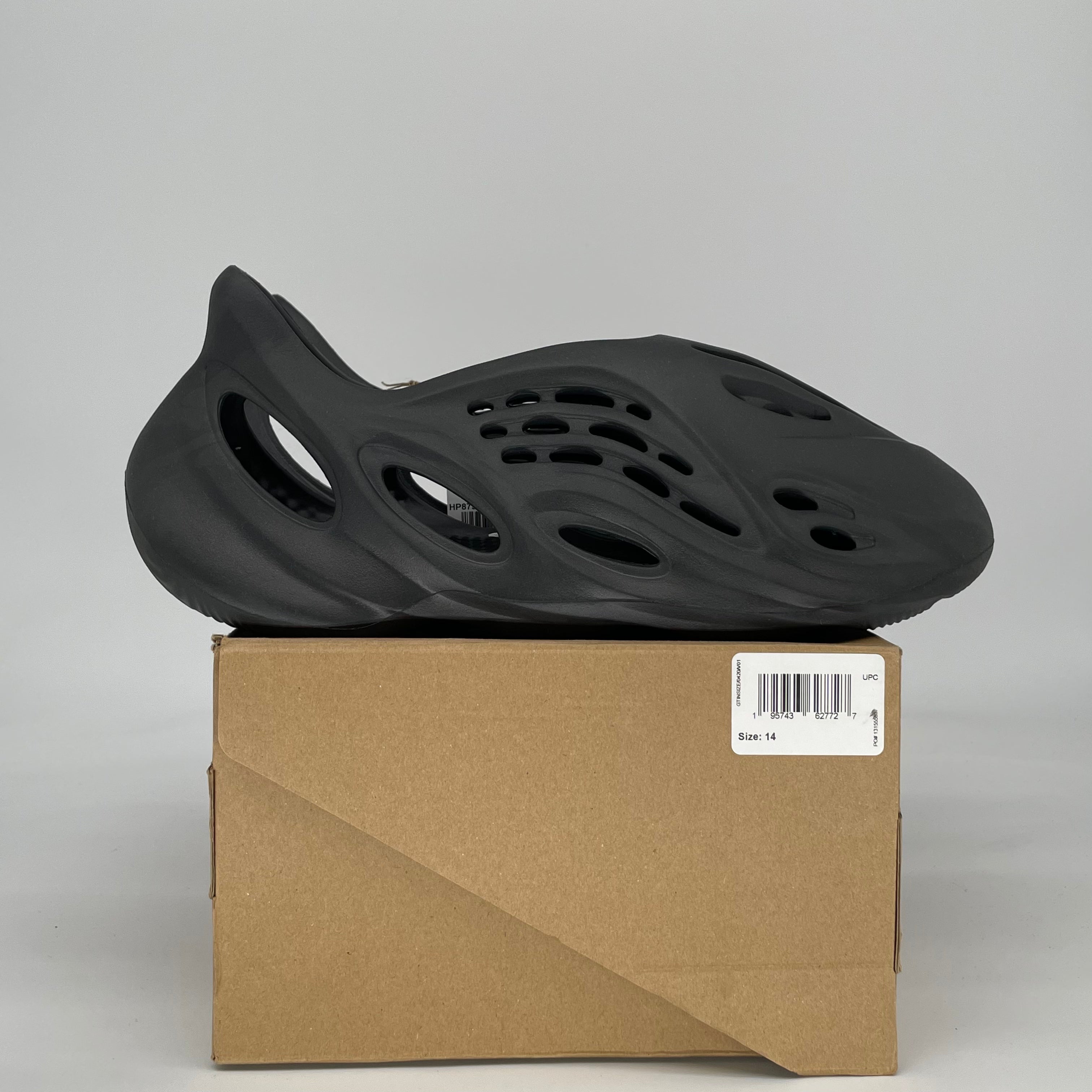 ADIDAS YEEZY FOAM RNR ONYX HP8739 SIZE 14/15.5W