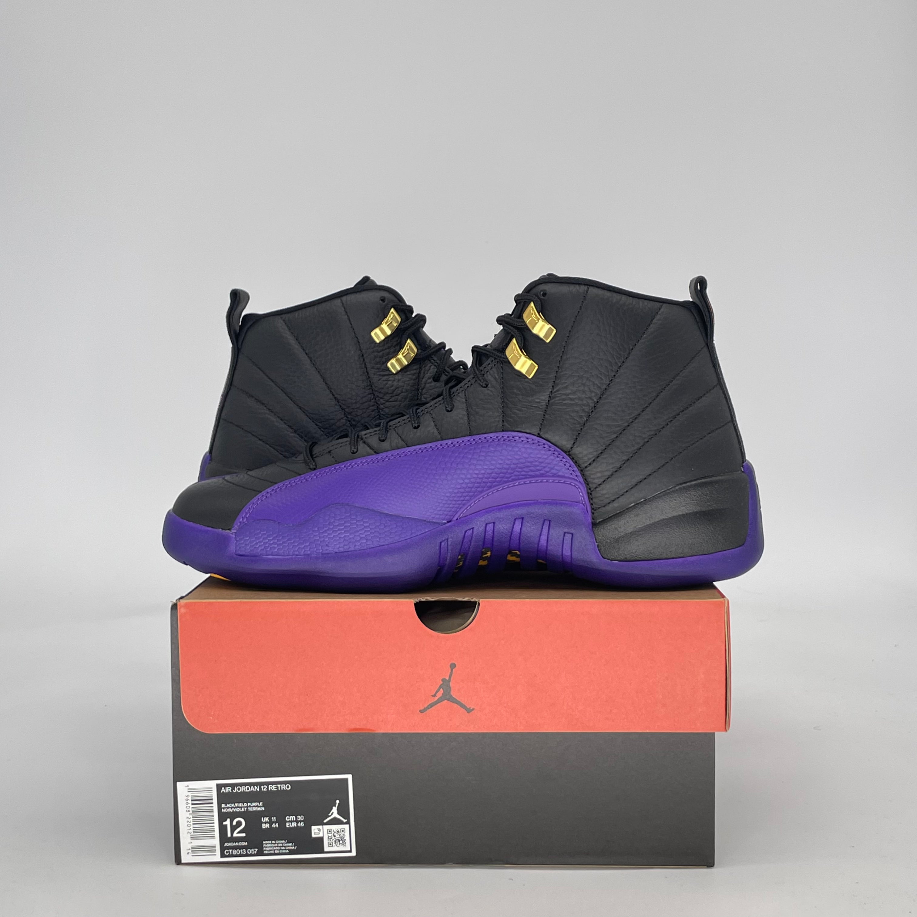 AIR JORDAN 12 FIELD PURPLE CT8013-057 SIZE 12/13.5W