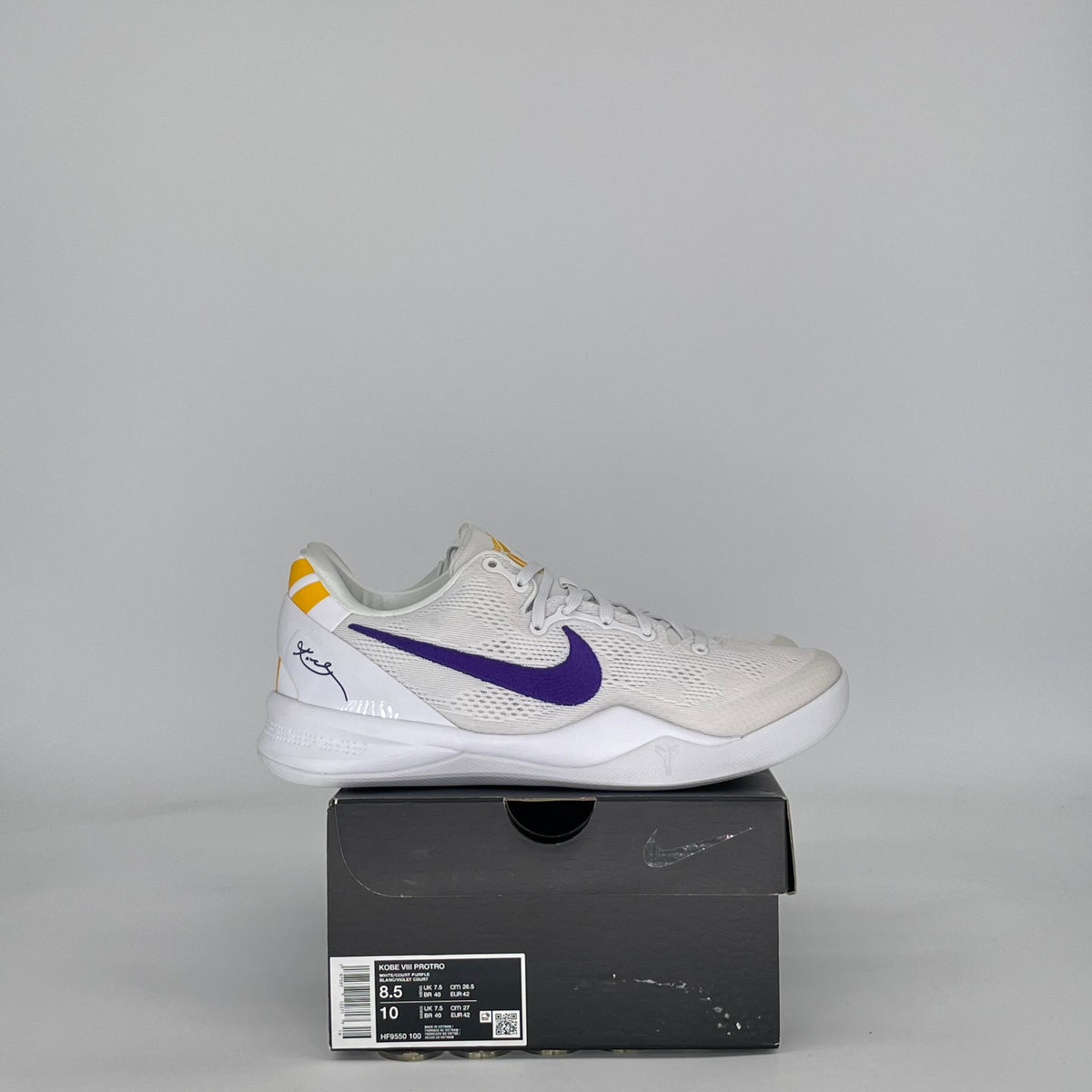 Nike Kobe 8 Protro Lakers Home