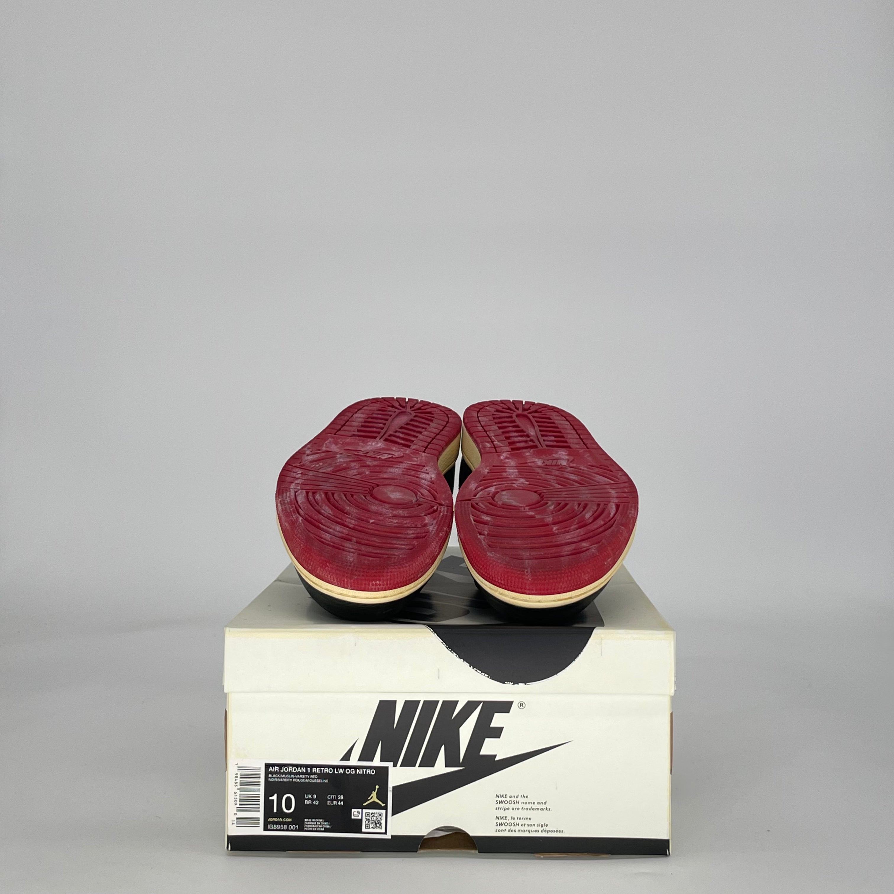 AIR JORDAN 1 LOW NIGEL SYLVESTER BETTER WITH TIME IB8958-001 SIZE 10/11.5W