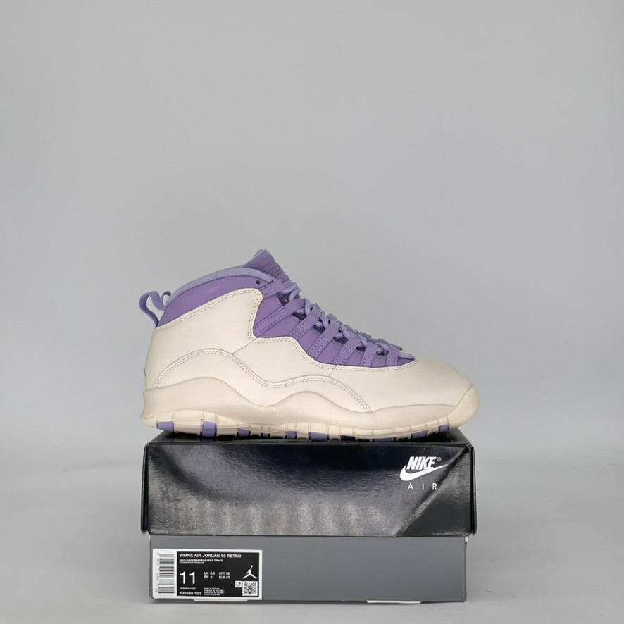 AIR JORDAN 10 HYDRANGEAS IQ0388-101 SIZE 9.5/11W