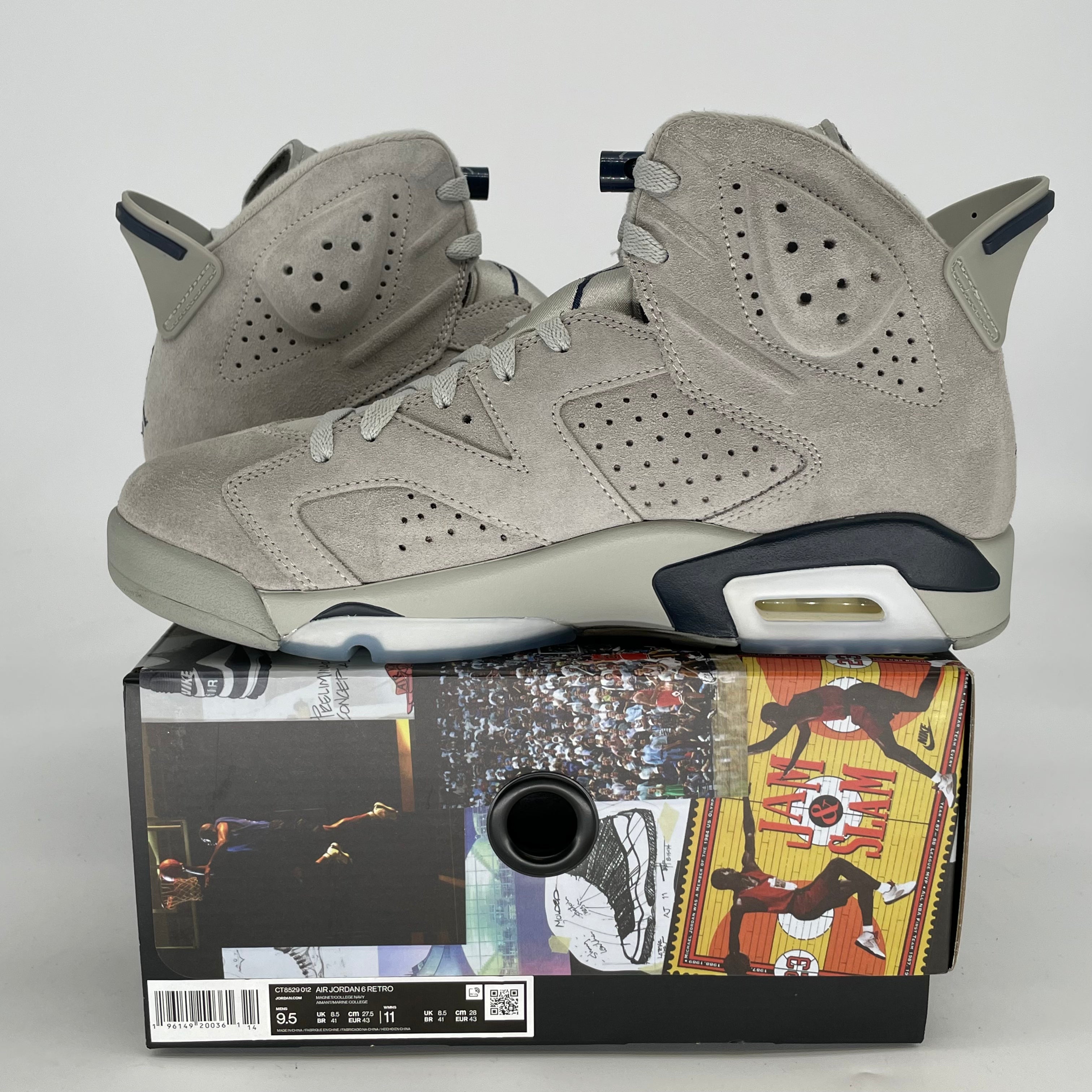 AIR JORDAN 6 GEORGETOWN CT8529-012 SIZE 9.5/11W