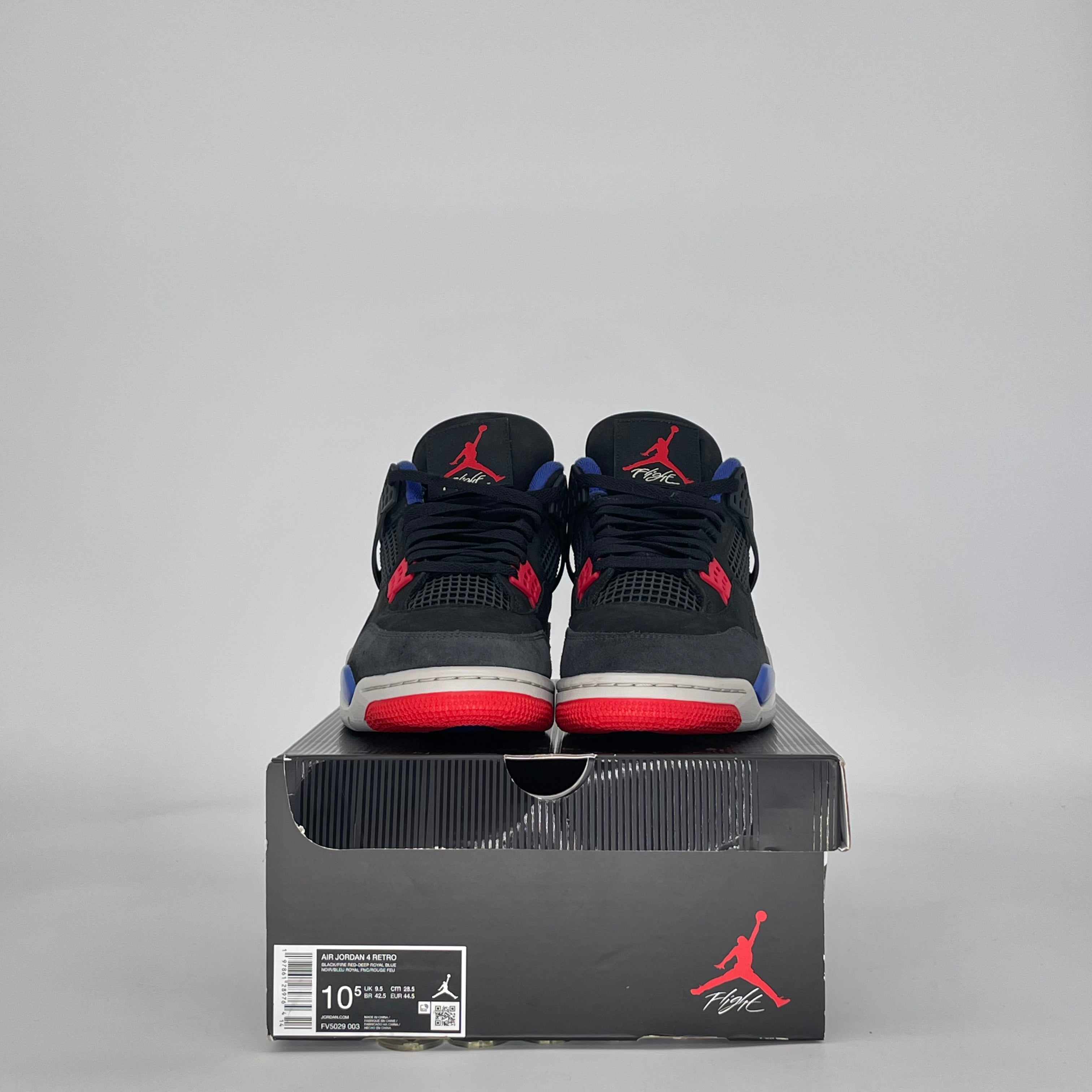 AIR JORDAN 4 RARE AIR (WHITE LETTERING) FV5029-003 SIZE 10.5/12W