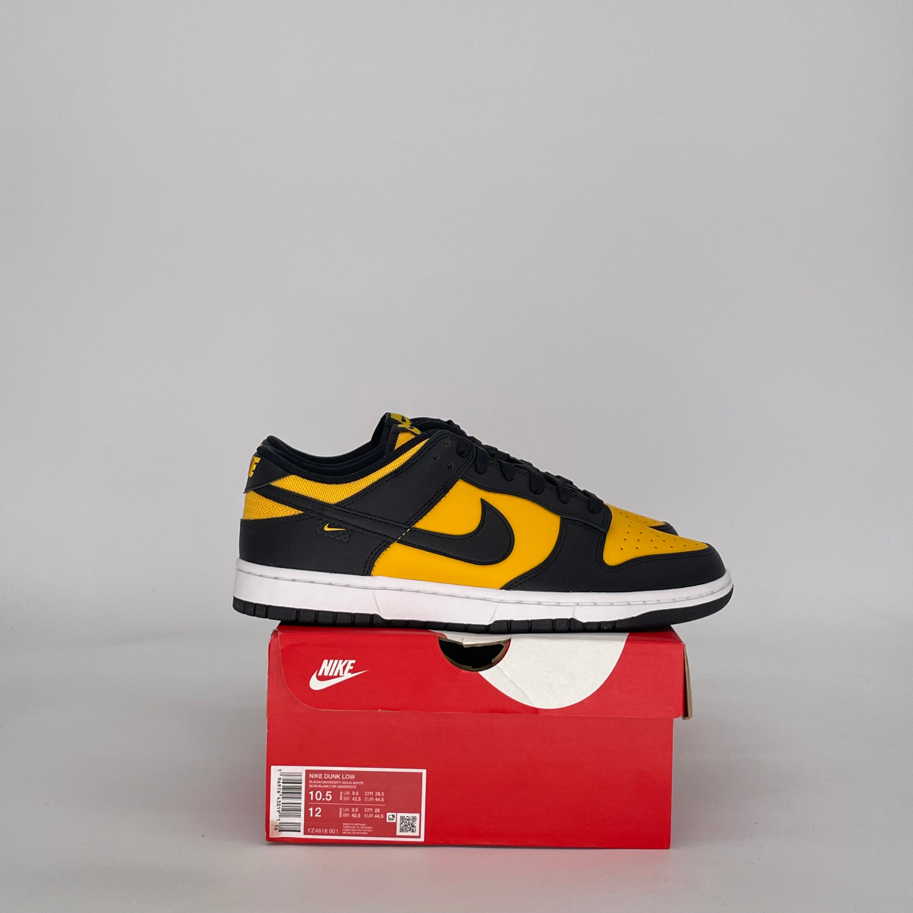NIKE DUNK LOW REVERSE GOLDENROD FZ4618-001 SIZE 10.5/12W